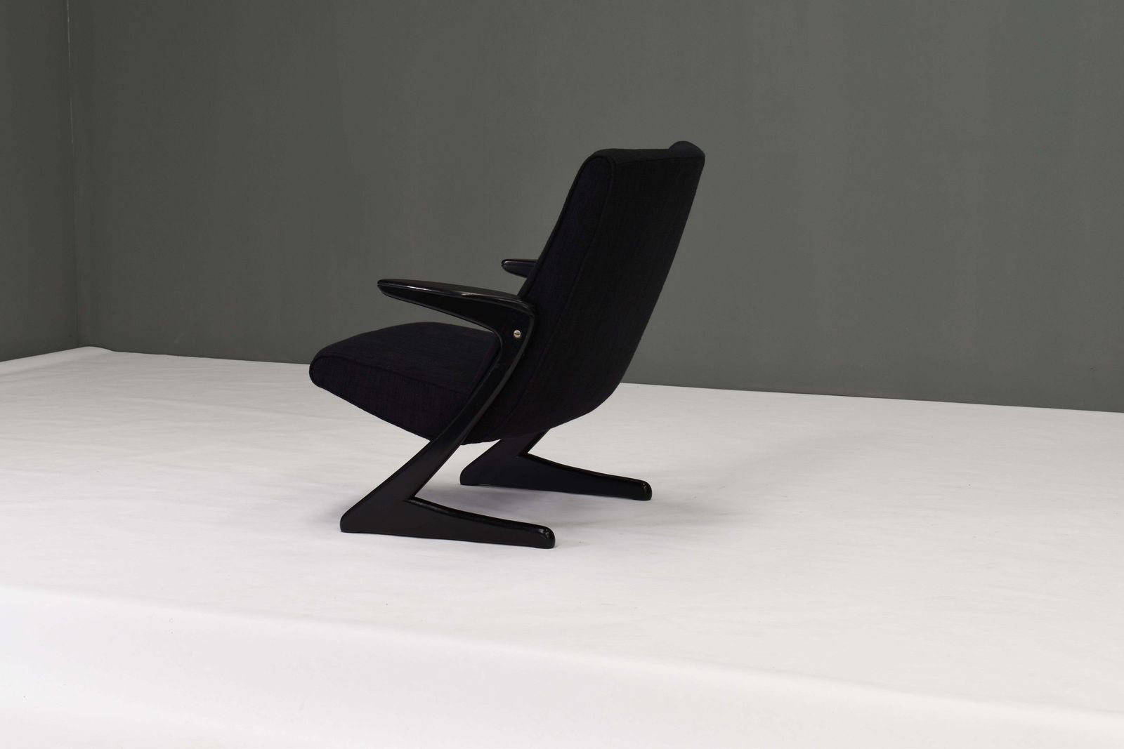 Z Lounge Armchair By Bengt Ruda For Nordiska, Sweden, Circa 1960 photo vintage