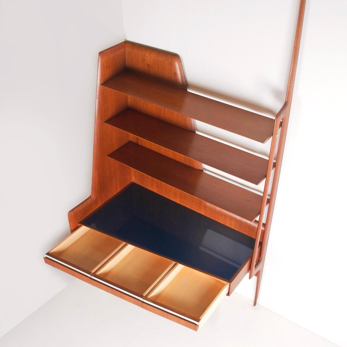 Vittorio Dassi Monumental Desk Wall Unit For Mobili Cantù, Italy, 1950 photo 16458.0