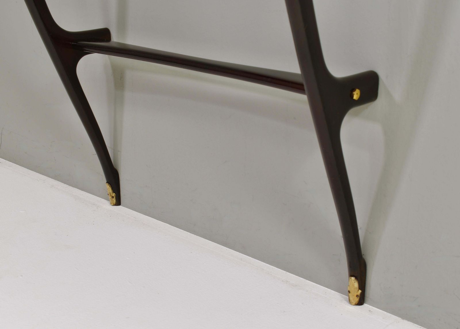 photo buy Console Table By Or In The Style Of Ico Parisi In Ebony And Glass   Italy, 1950s