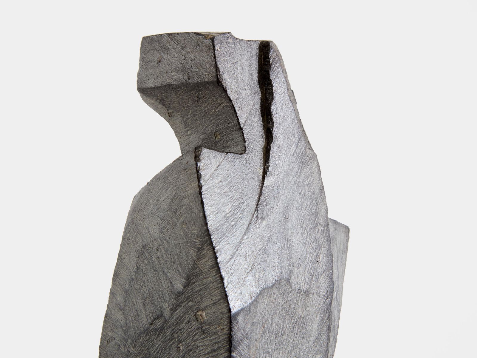 Sébastien Touret Brutalist Stone Totem Sculpture Circa 2010 photo 5695.0