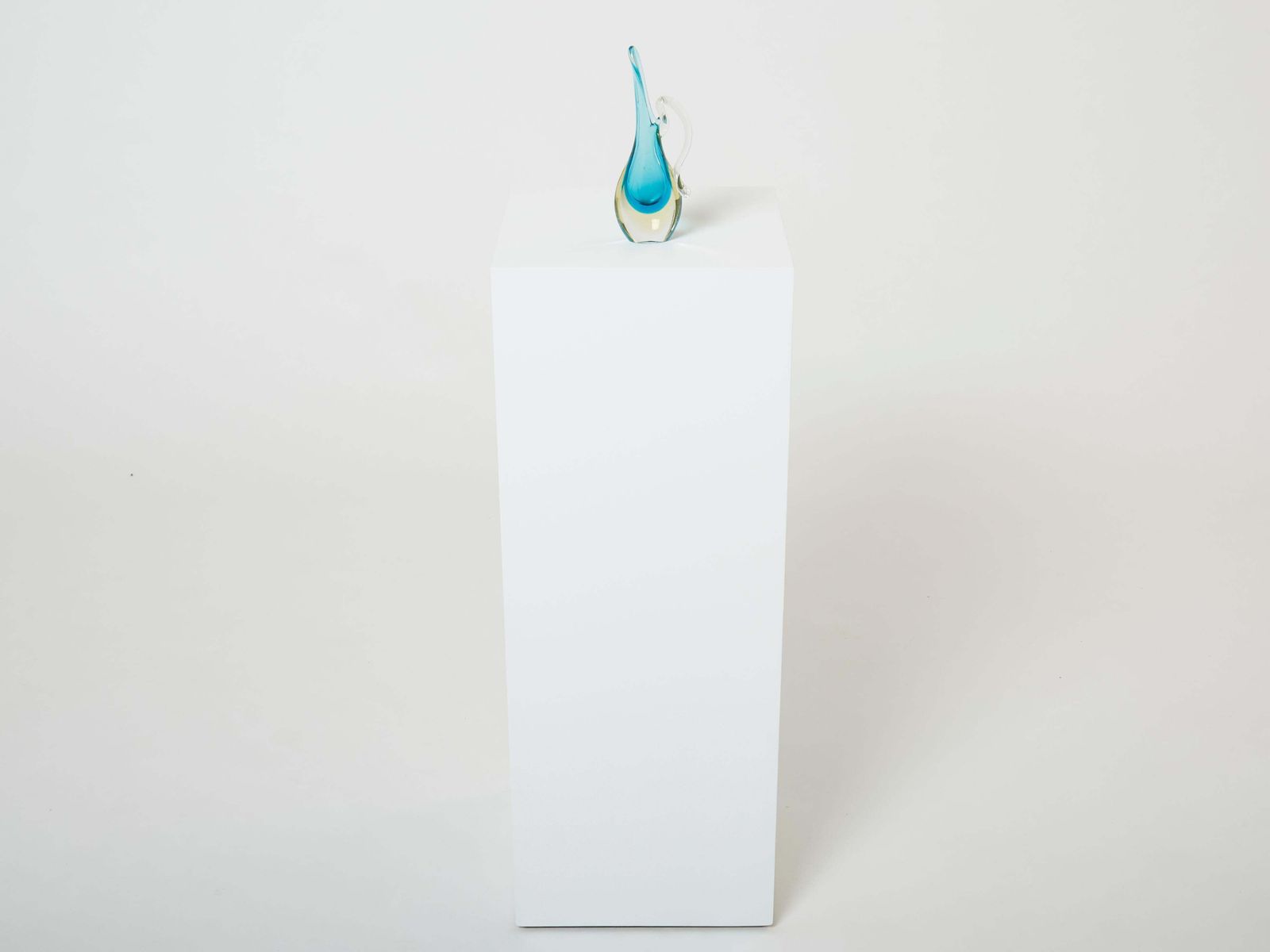 699.0 Ensemble de deux petits vases Sommerso en verre de Murano, années 1970 photo