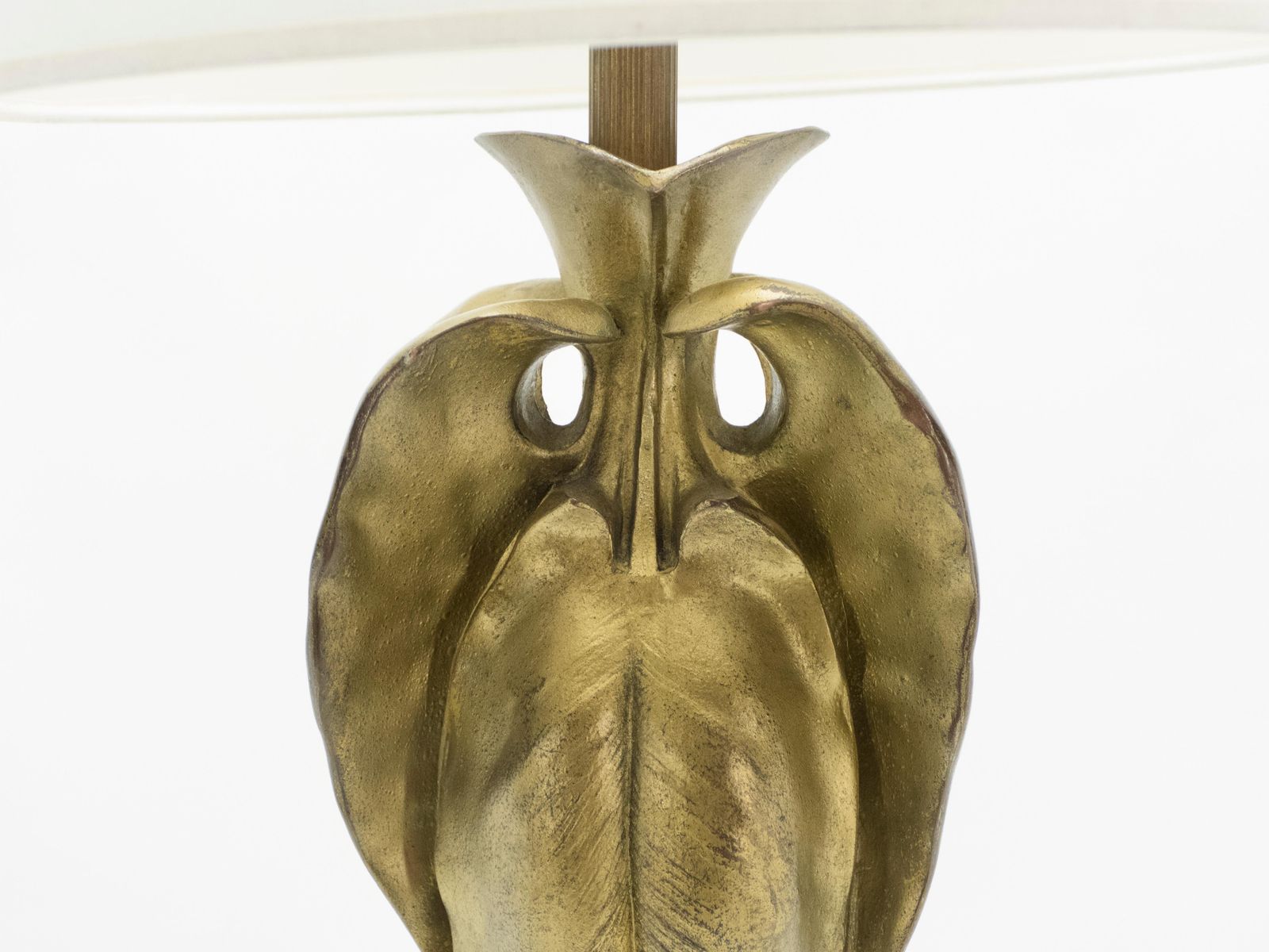Lampe Art déco en bronze patiné, France, années 1930 photo 2195.0