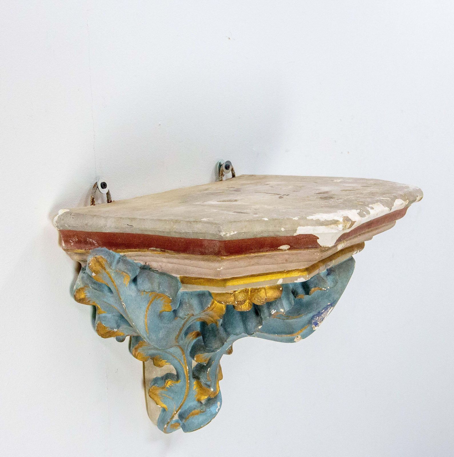 French Plaster Pedestal Shelf For Statue Or Others Late 19th Century photo buy