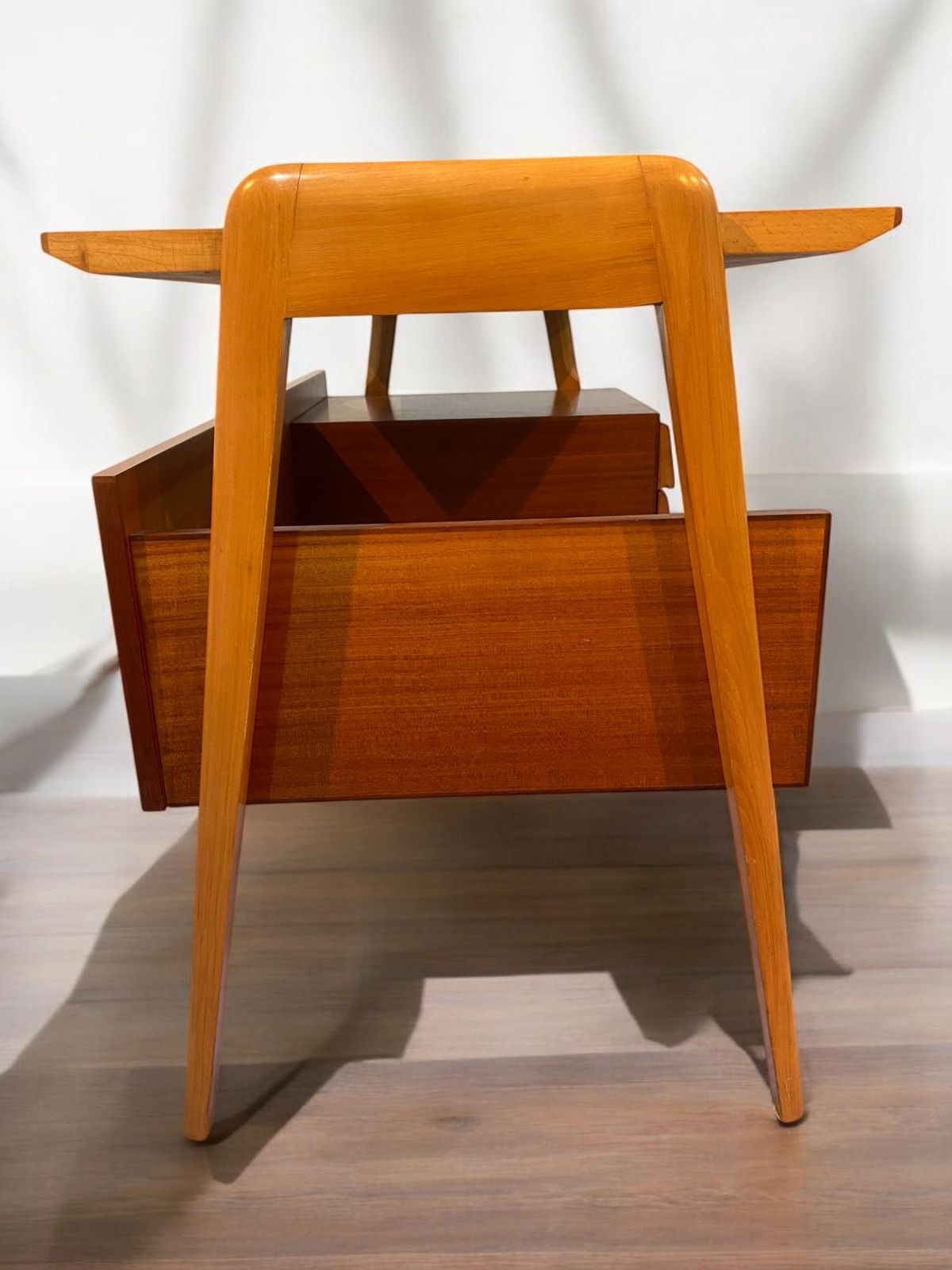 photo vinterior Italian Mid Century Table Desk And Chair Designed By Vittorio Dassi In 1950s
