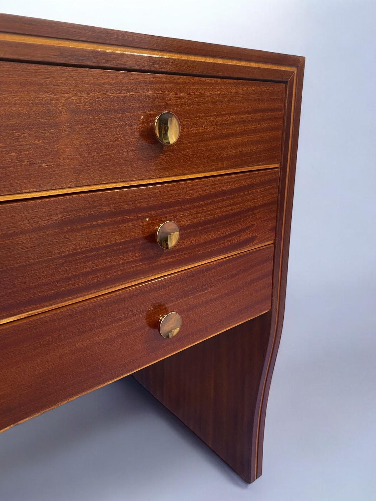Italian Mid Century Executive Table Desk  Designed By Osvaldo Borsani, 1940 photo vintage