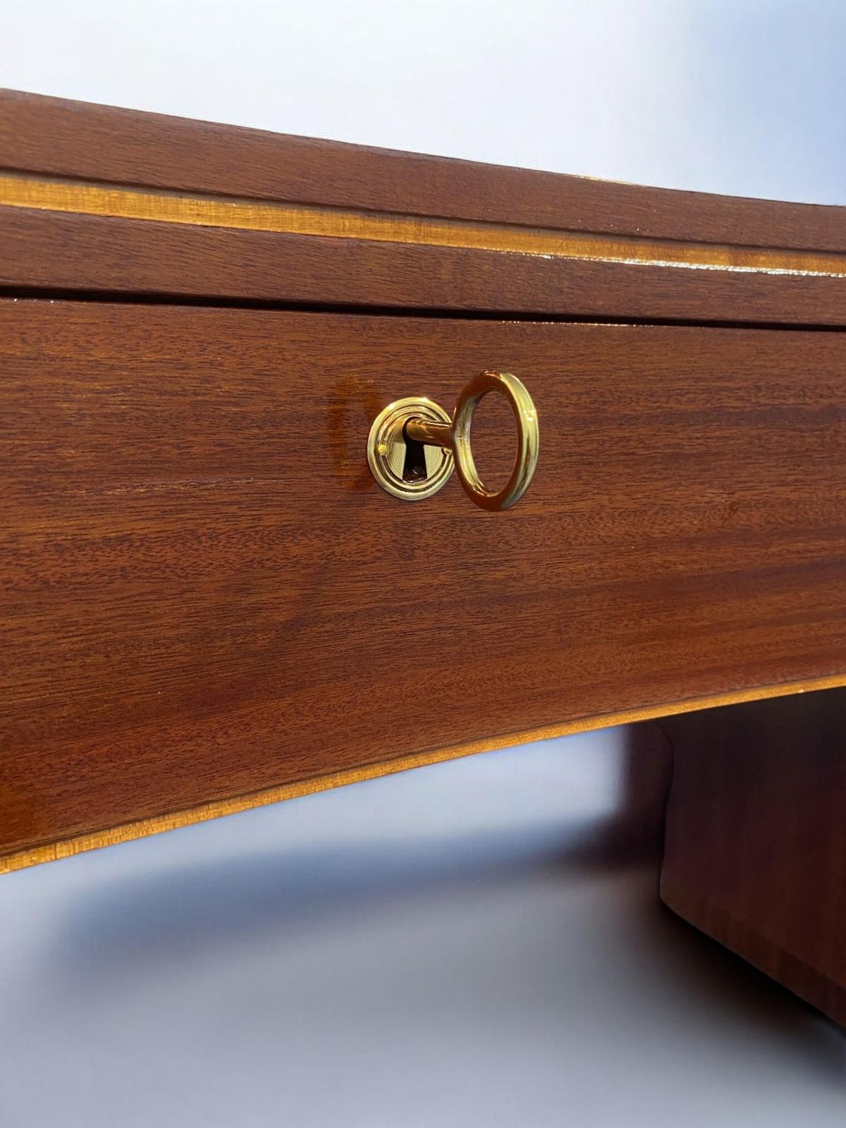photo furniture Italian Mid Century Executive Table Desk  Designed By Osvaldo Borsani, 1940
