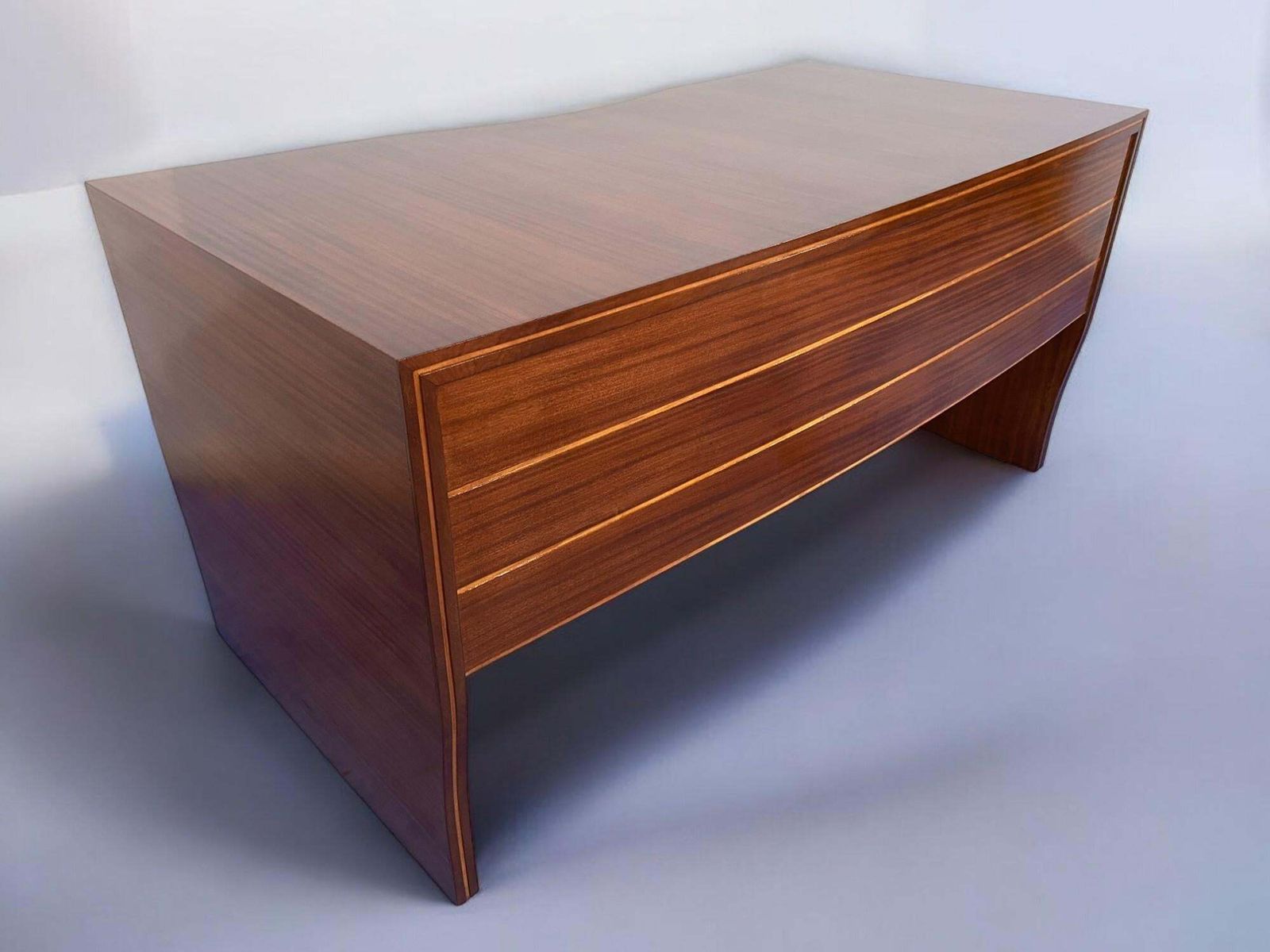photo buy Italian Mid Century Executive Table Desk  Designed By Osvaldo Borsani, 1940