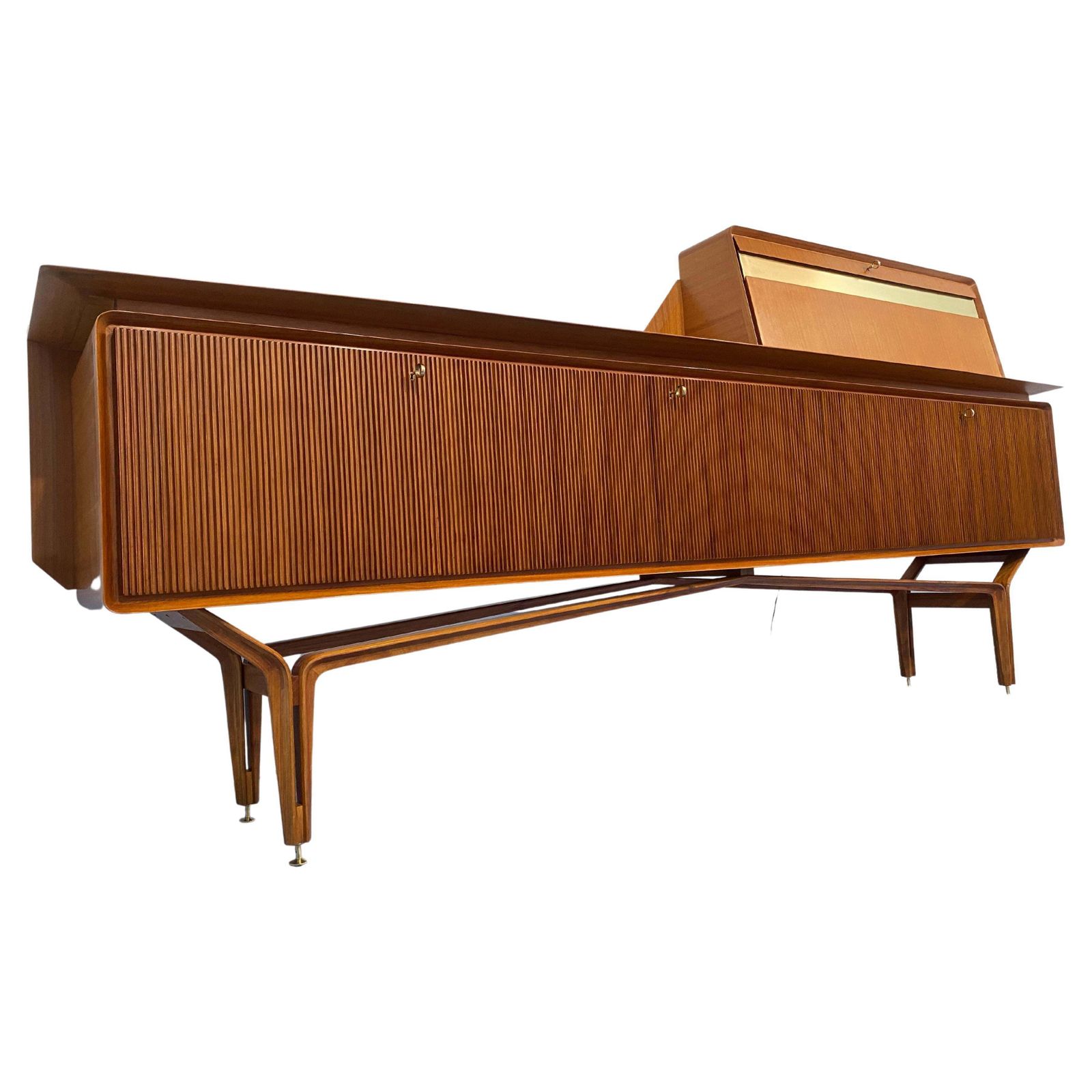 Italian Midcentury Sideboard By Consorzio Esposizione Mobili Di Cantù, 1960s photo for sale