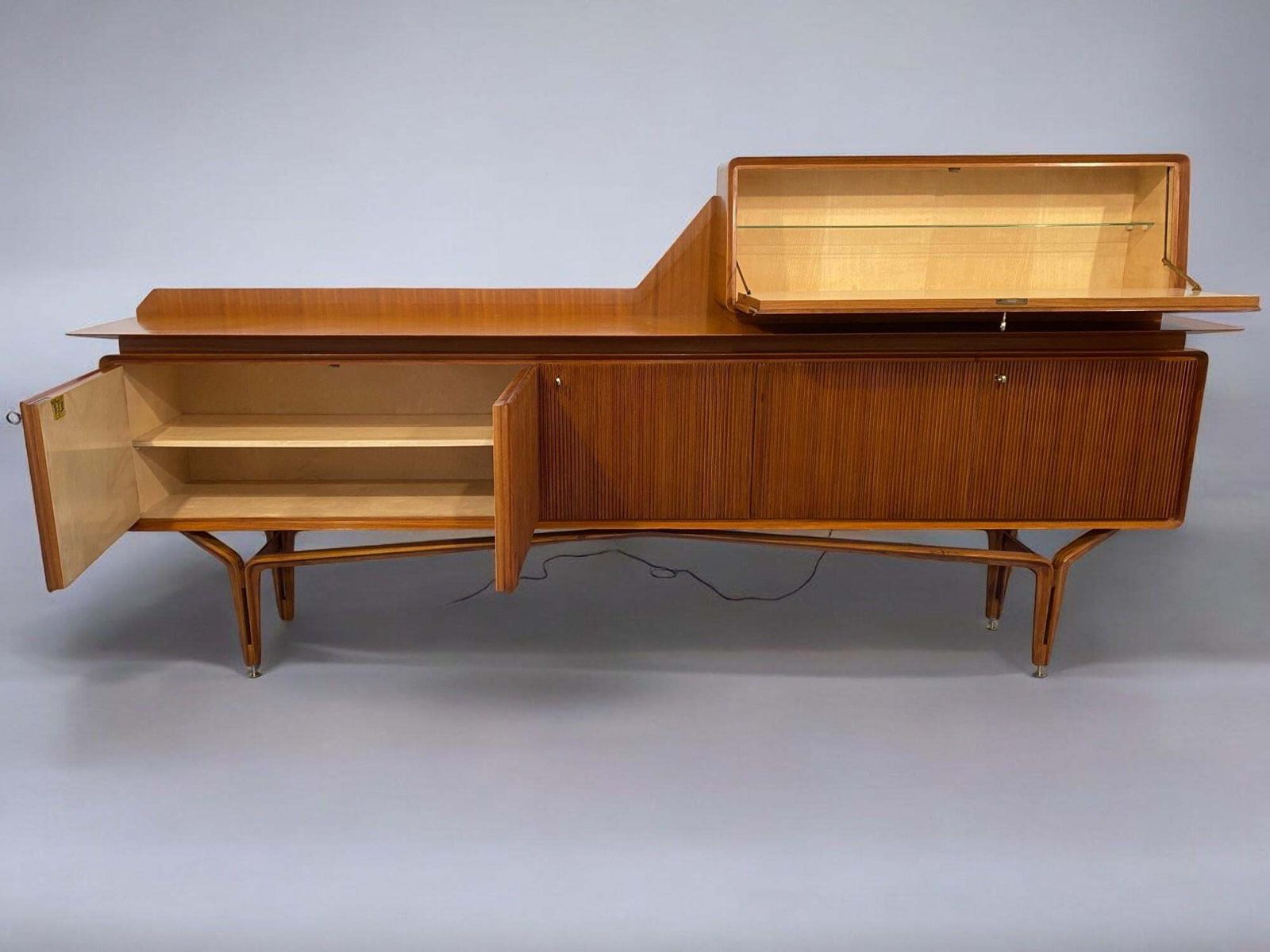 photo vintage Italian Midcentury Sideboard By Consorzio Esposizione Mobili Di Cantù, 1960s
