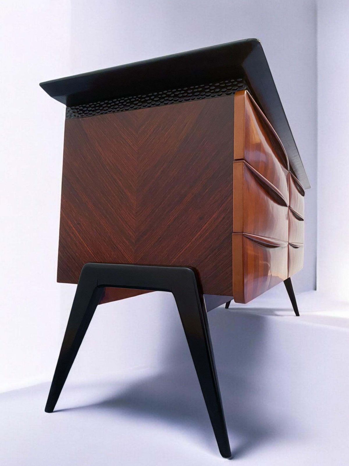 Italian Midcentury Sideboard By La Permanente Mobili Di Cantù, 1950 photo vinterior