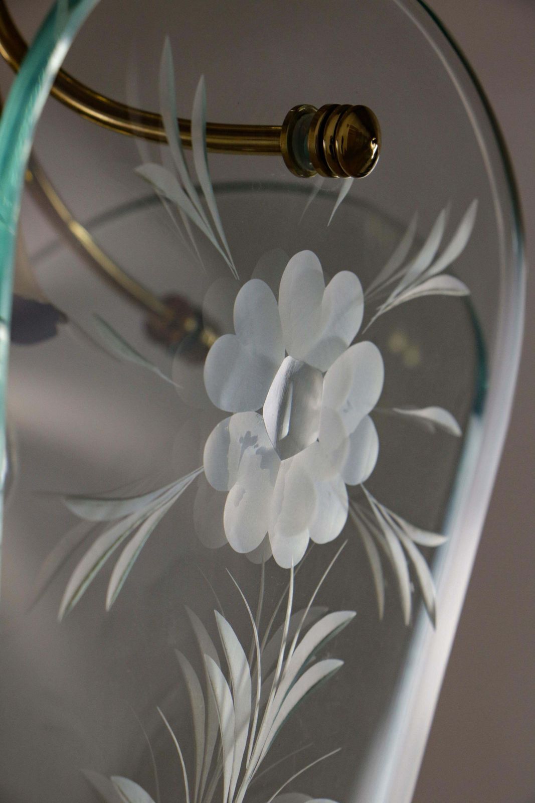 Italian Mid Century Lantern Or Pendant Lamp Attributed To Luigi Brusotti, 1940s photo vintage