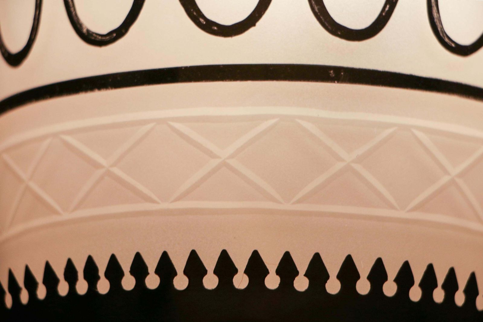 photo buy Italian Mid Century Suspension Lamp  In The Manner Of Fontana Arte, 1940s