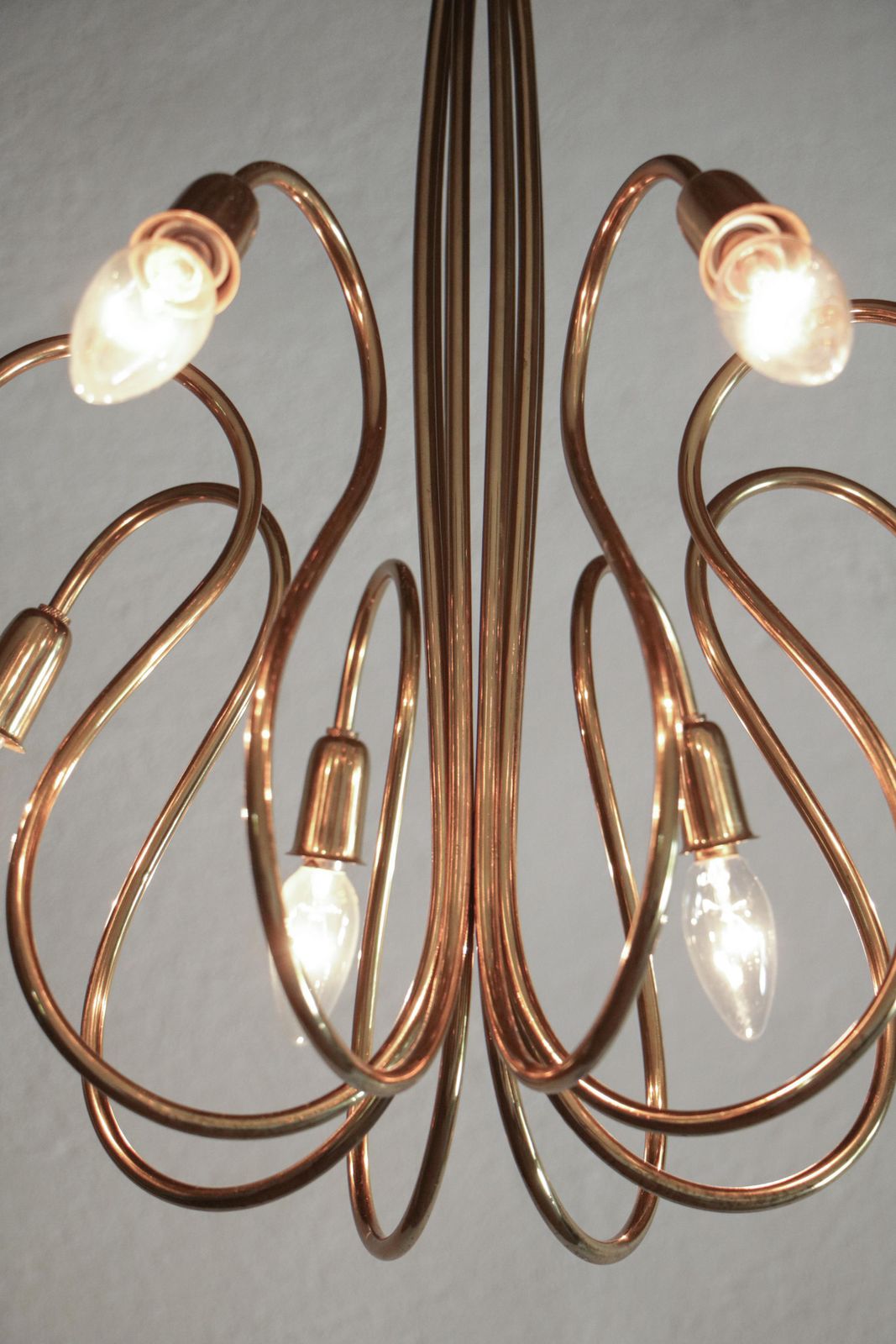 Austrian Mid Century Octopus Chandelier Attributed To J.T. Kalmar, 1950s photo 1858.0
