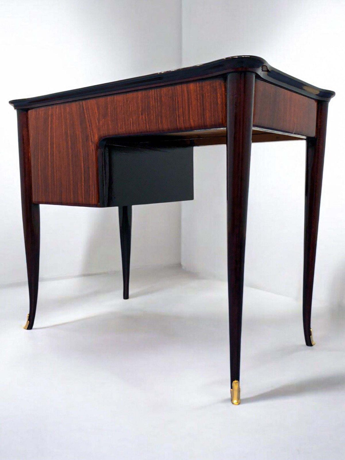 photo buy Italian Mid Century Modern Small Desk And Chair Attributed To Paolo Buffa, 1950s