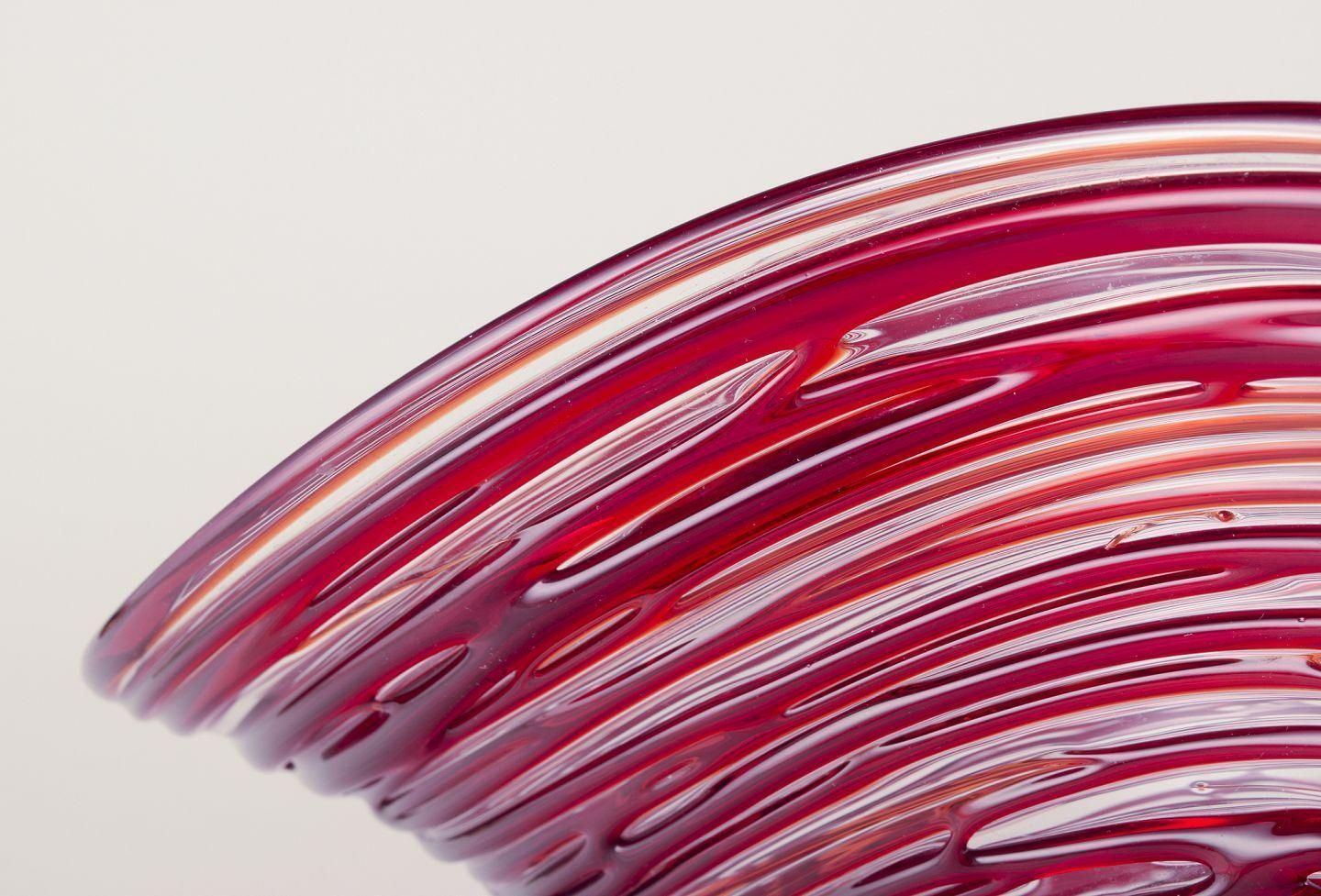 Enrico Cammozzo, Vetro Artistico Murano. Unique And Colossal Bowl In Art Glass. photo for sale