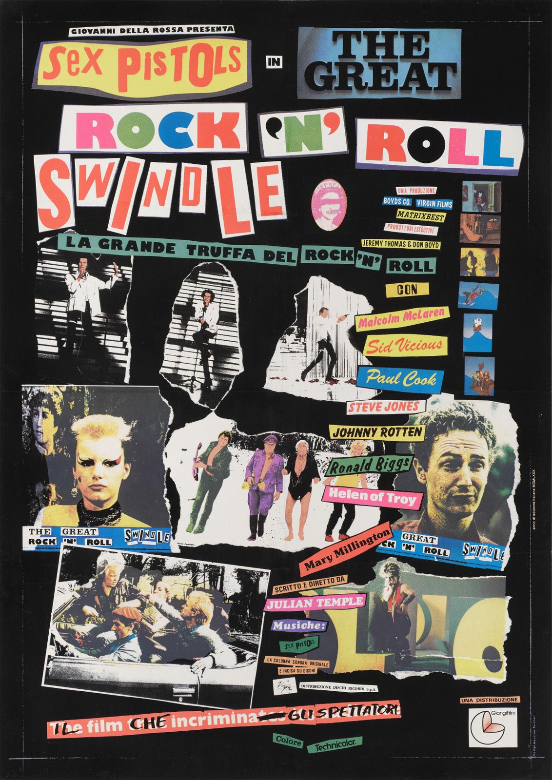 The Great Rock 'N' Roll Swindle / La Grande Truffa Del Rock'n'roll photo for sale