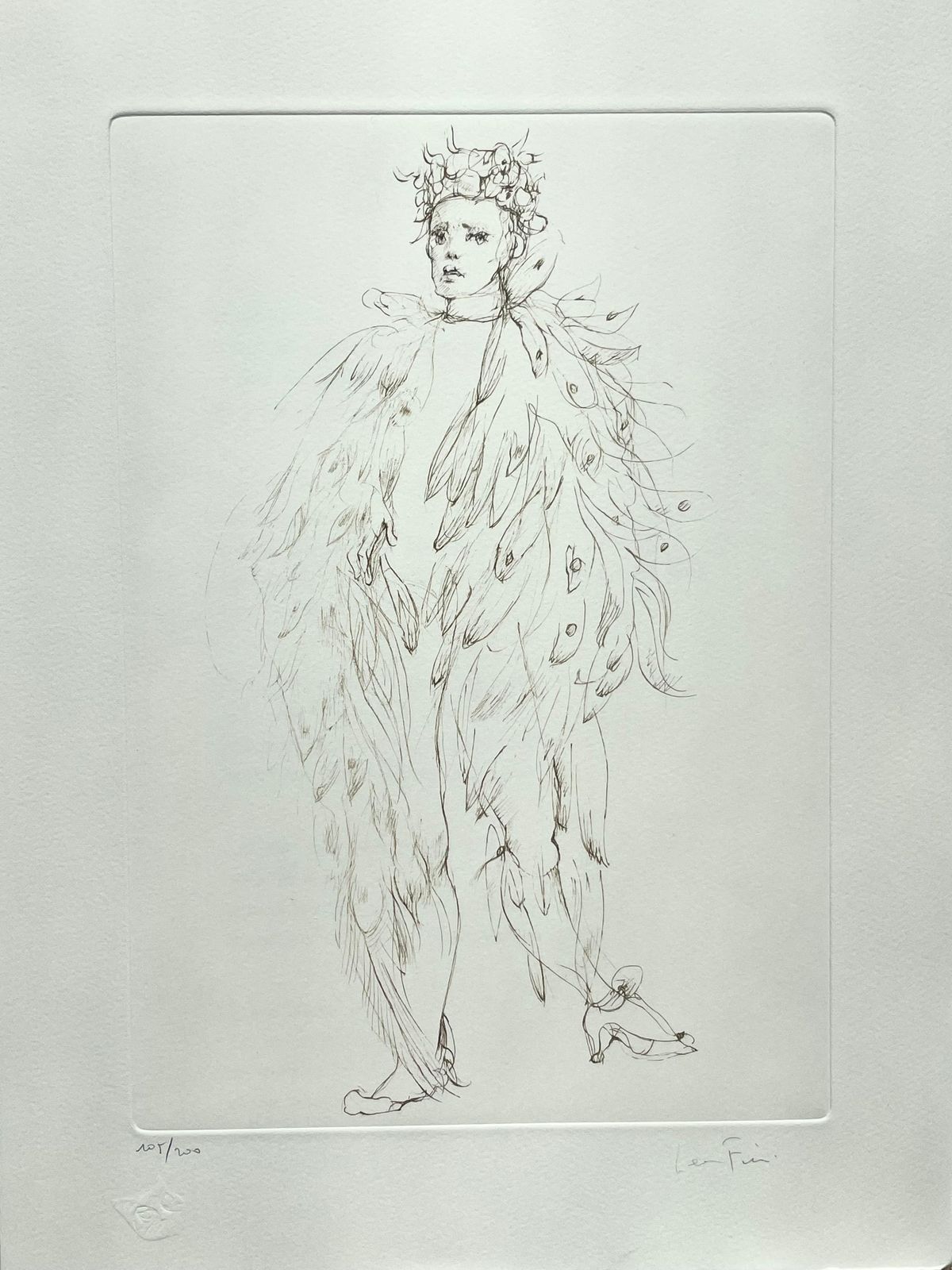 Leonor Finileonor Fini, Rare Lithograph On Arches Paper, Circa 1980circa 1970 photo 973.0