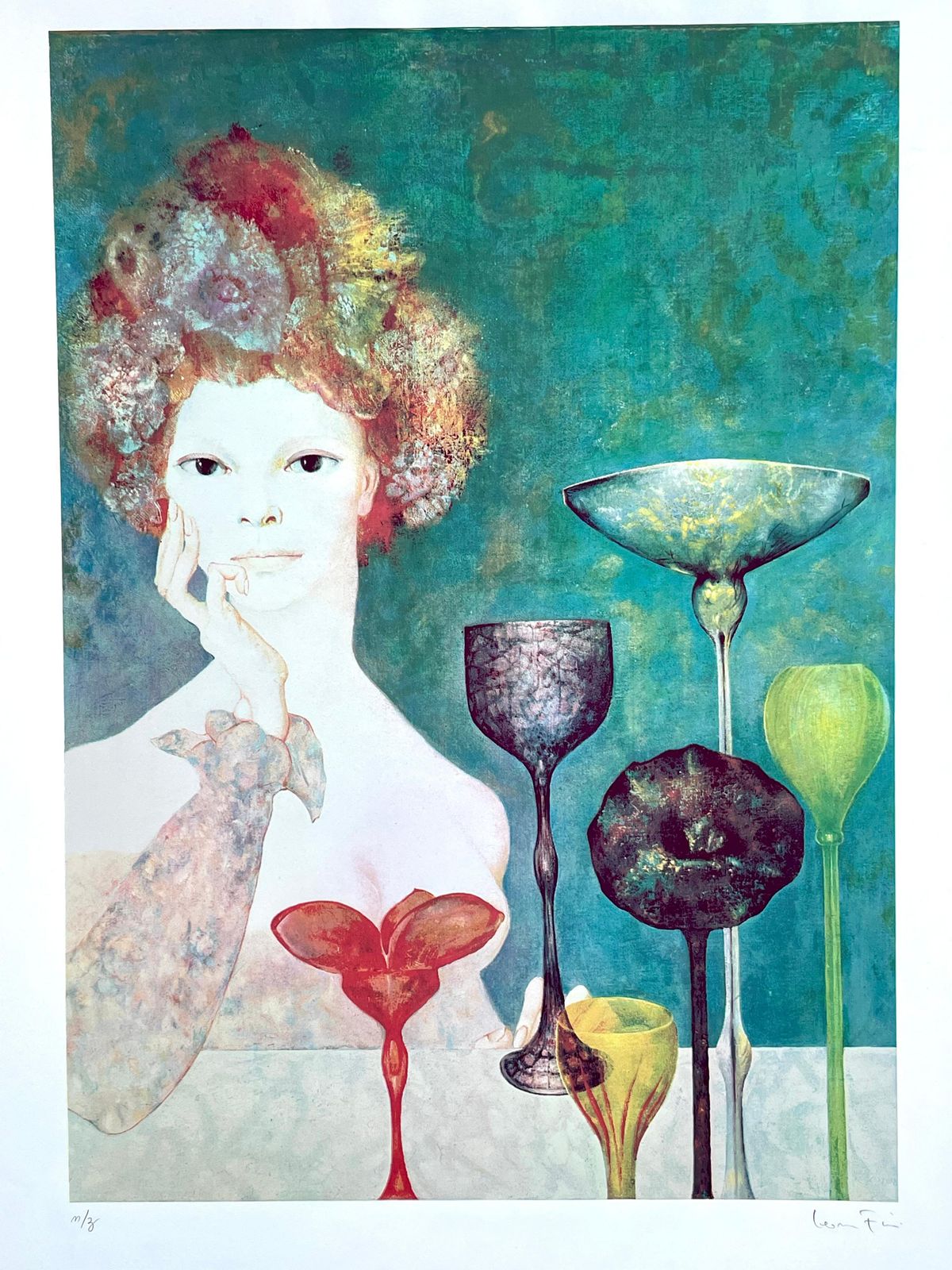 Leonor Finileonor Fini, Rare Original Serigraph On Rives Paper, Circa 1970circa 1970