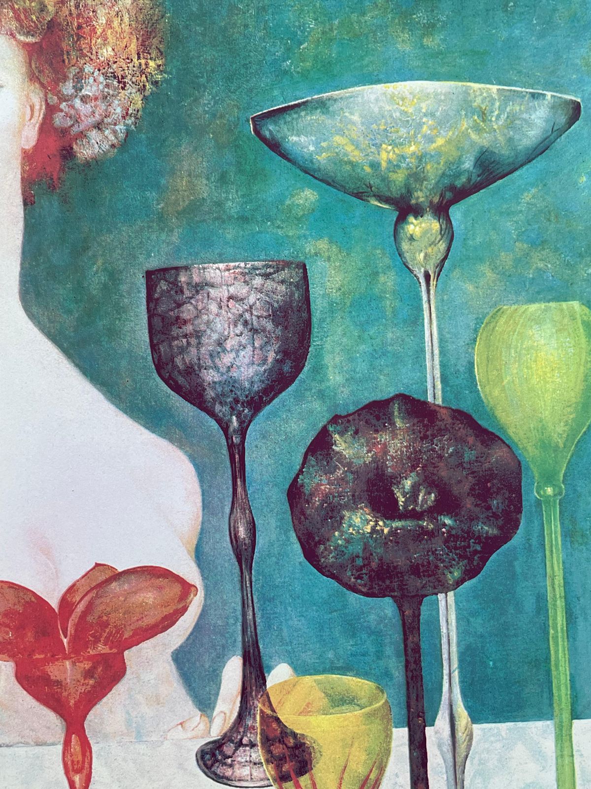 Leonor Finileonor Fini, Rare Original Serigraph On Rives Paper, Circa 1970circa 1970 photo Art