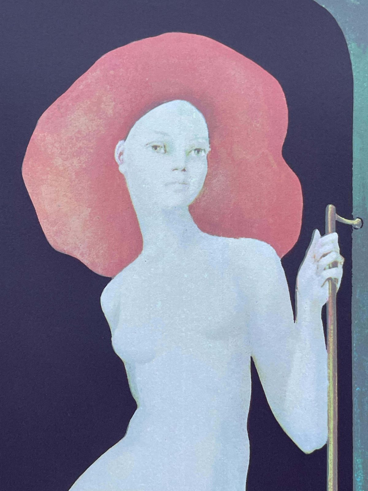 Leonor Finileonor Fini, Rare Original Serigraph On Rives Paper, Circa 1970circa 1970 photo for sale