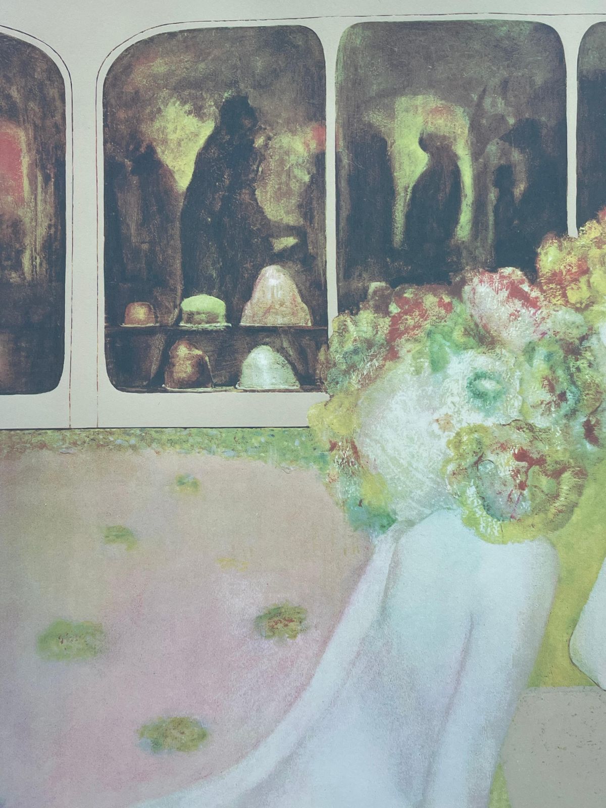 Leonor Finileonor Fini, Rare Original Serigraph On Rives Paper, Circa 1970circa 1970 photo for sale