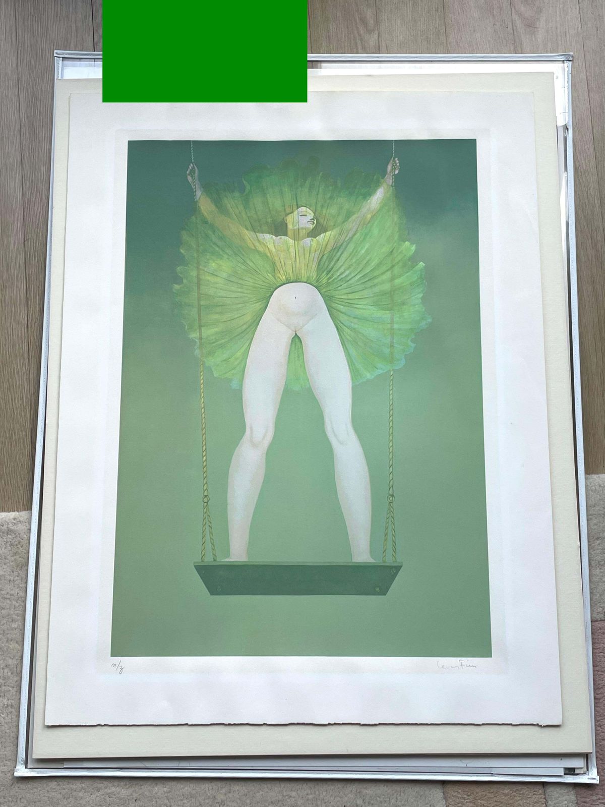 Leonor Finileonor Fini, Rare Original Serigraph On Rives Paper, Circa 1970circa 1970 photo Art