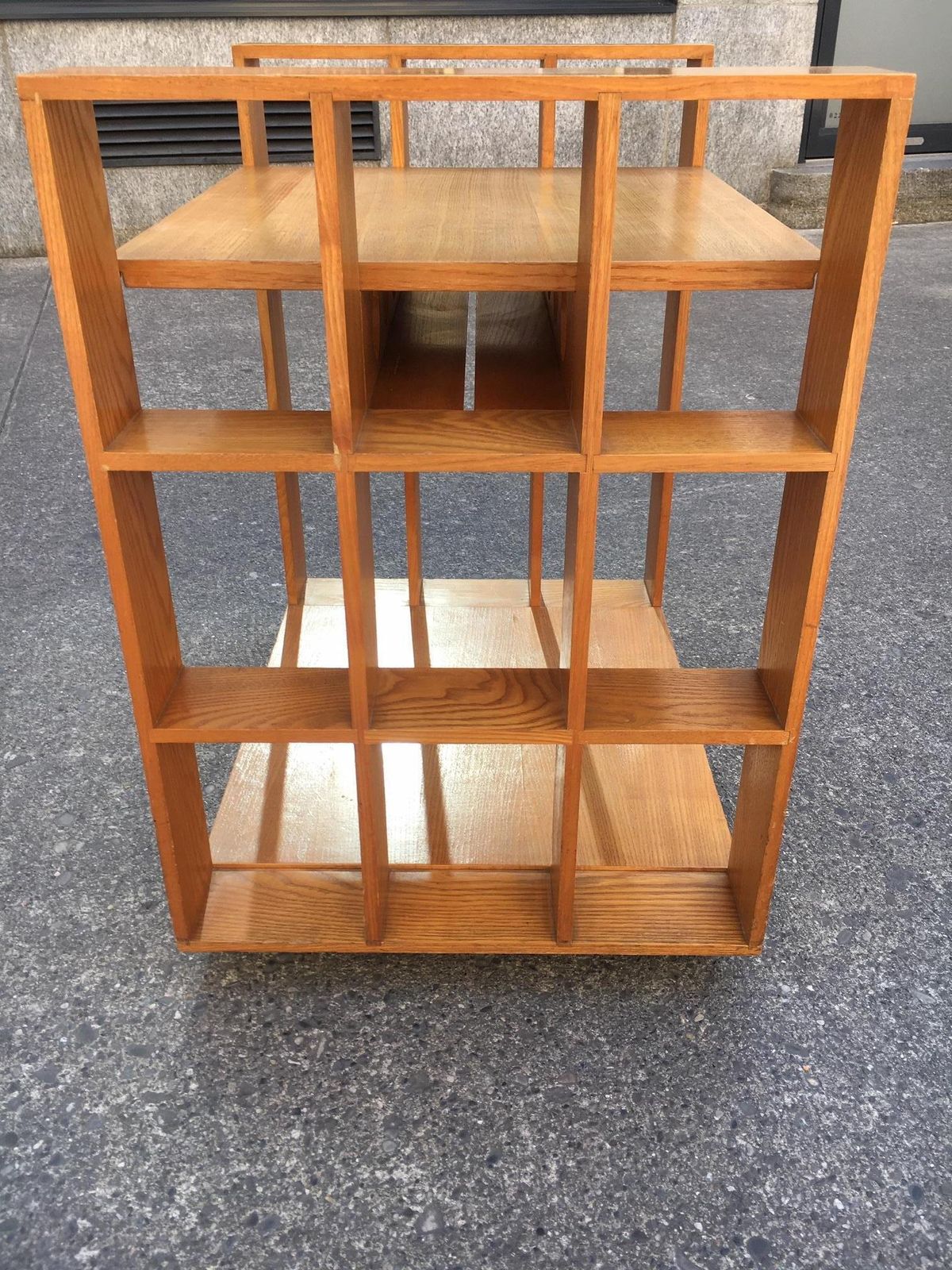 photo furniture Gigi Sabadin Beechwood Trolley, Italy, 1970s