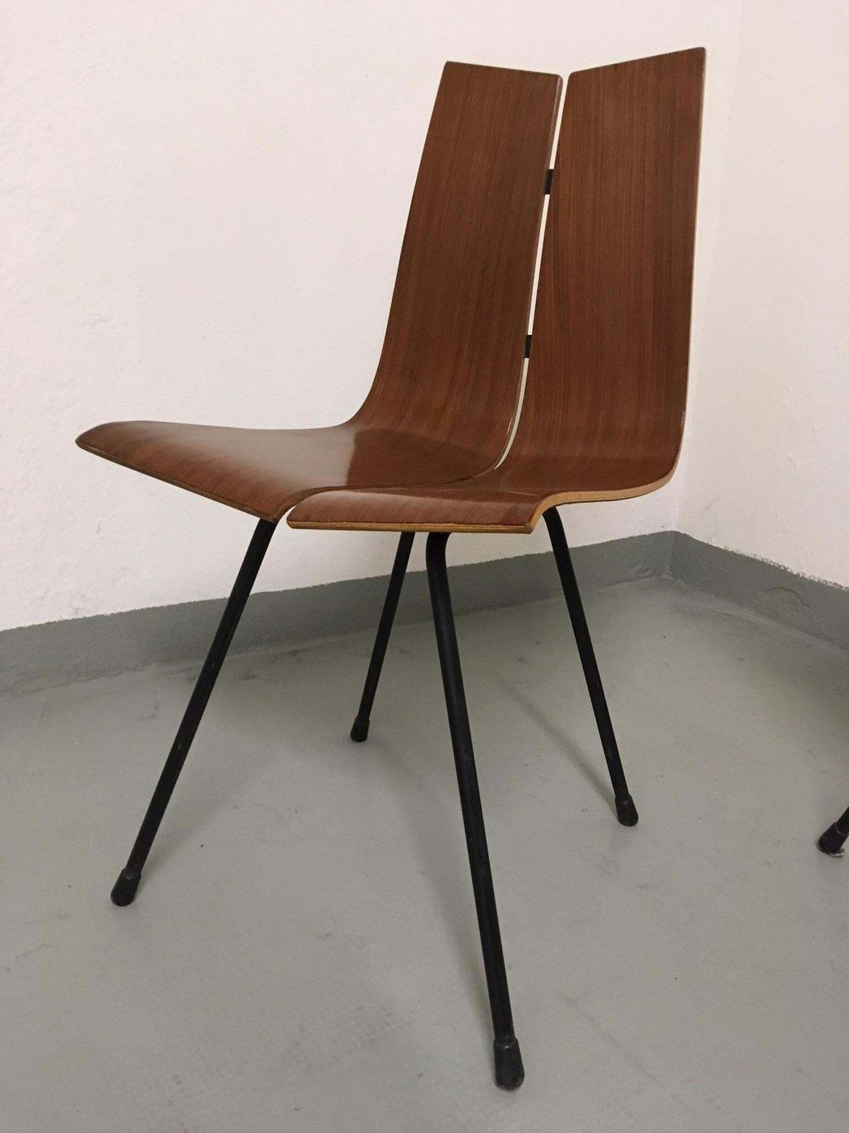 Hans Bellman Pair Of Teak "Ga" Chairs, 1954 photo vinterior