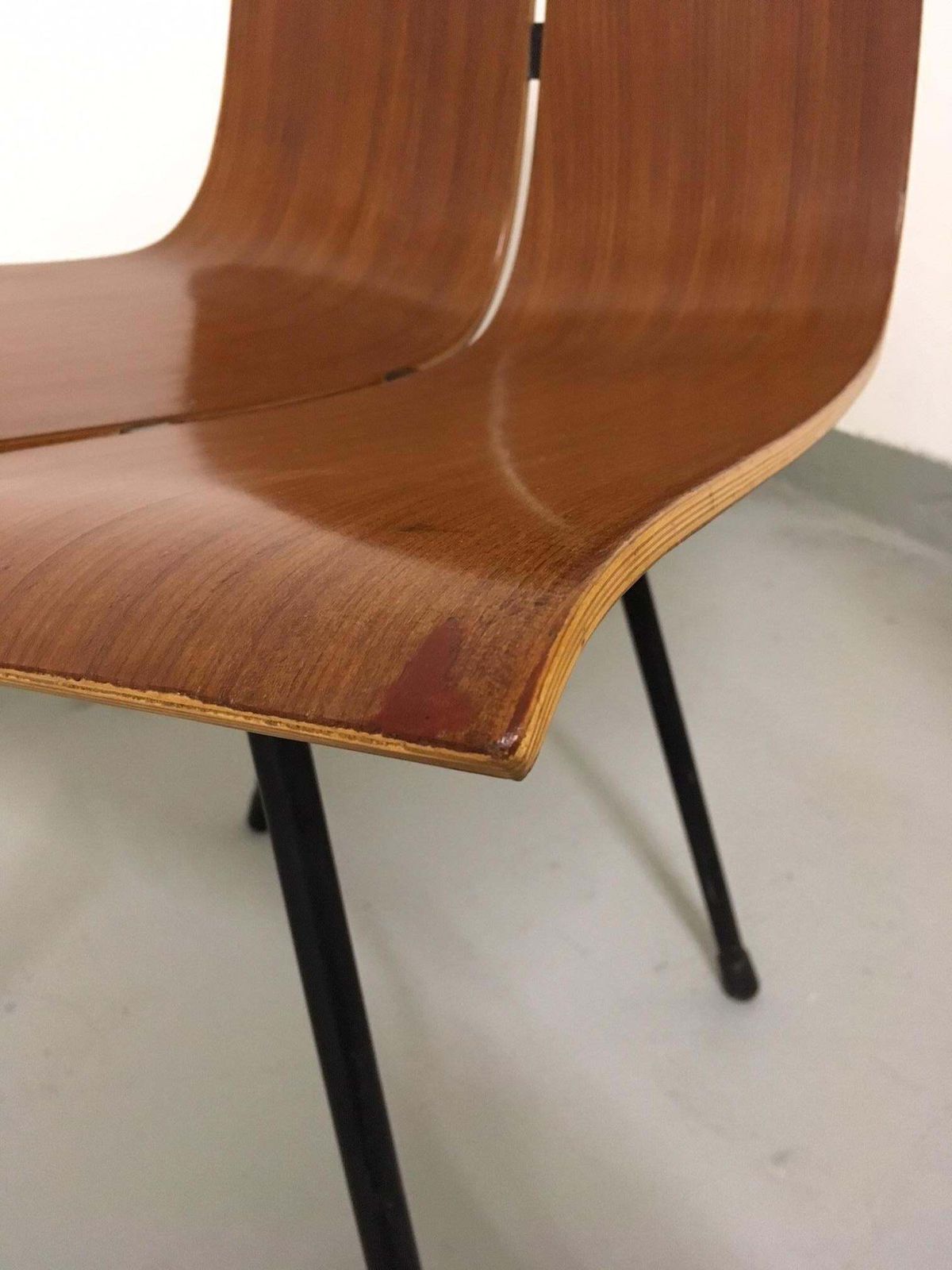 Hans Bellman Pair Of Teak "Ga" Chairs, 1954 photo buy