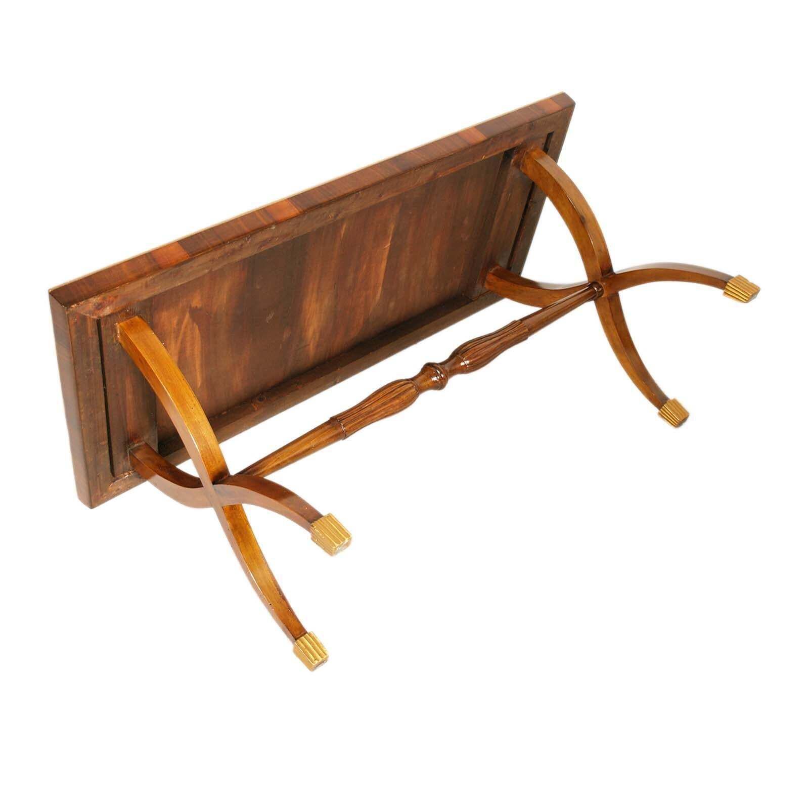 Coffee Table, By Permanente Cantù, Paolo Buffa Attributed In Walnut, Inlay photo vinterior