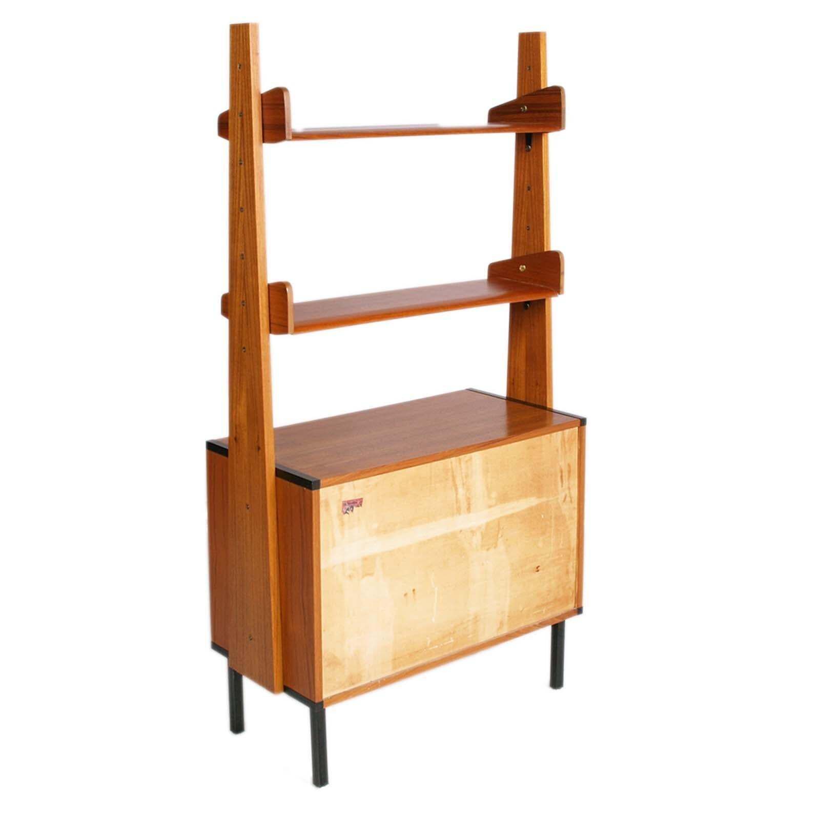 1960s Open Bookcase With Chest Of Drawers By Vittorio Dassi For G. Cecchini & C. photo vinterior