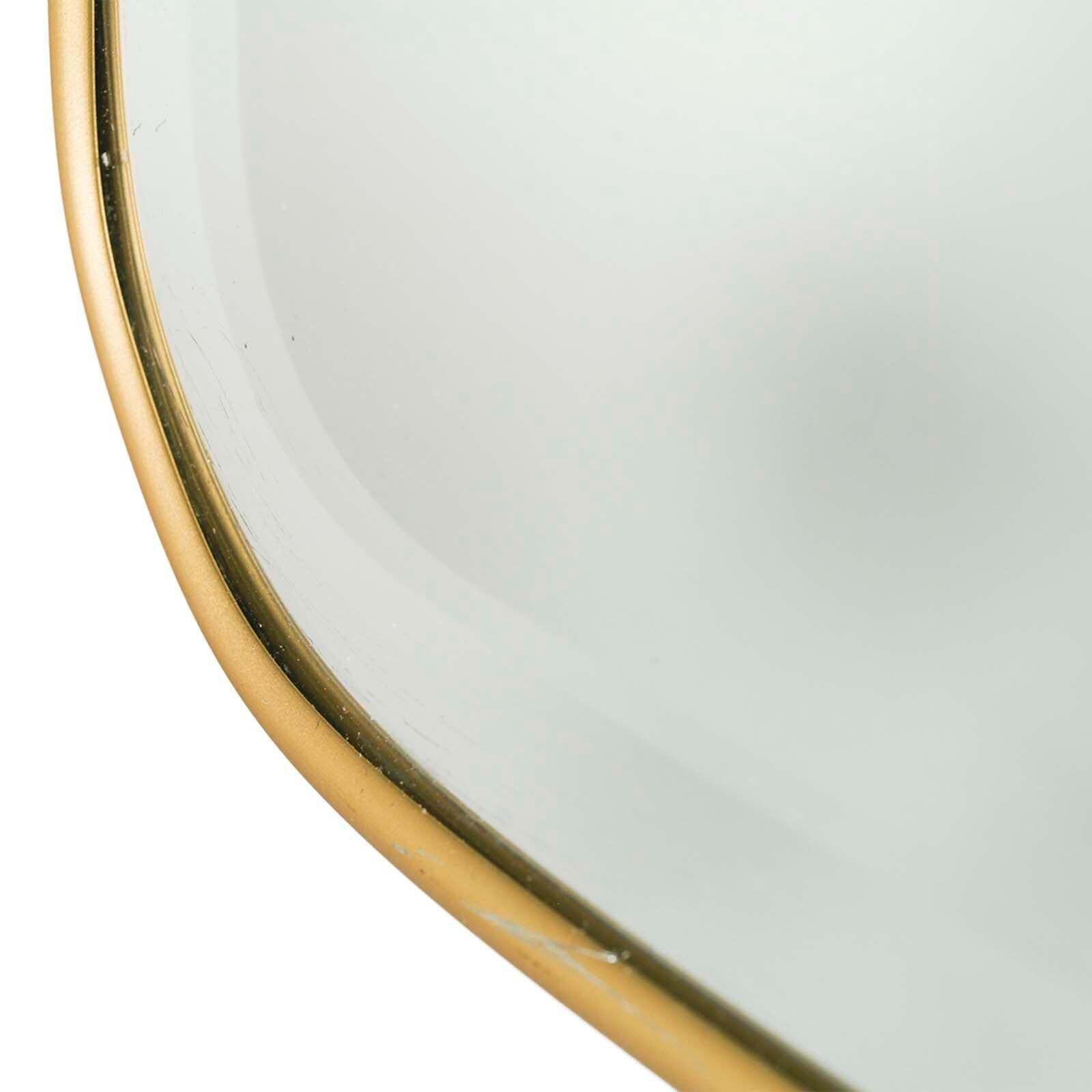 Midcentury Wall Mirror By Fontana Arte, Gio Ponti Attributed Golden Metal Frame photo 7092.0
