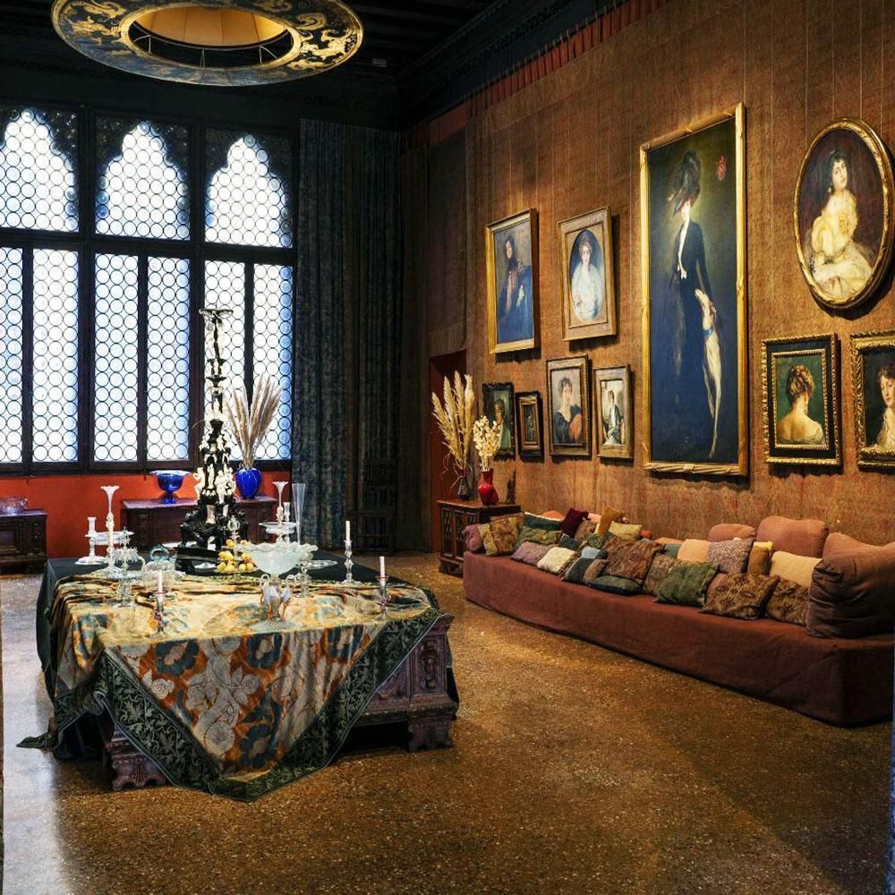 photo furniture Pairs 19th Century Venetian Hall Chairs By Atelier Cadorin, Walnut , Hand Carved