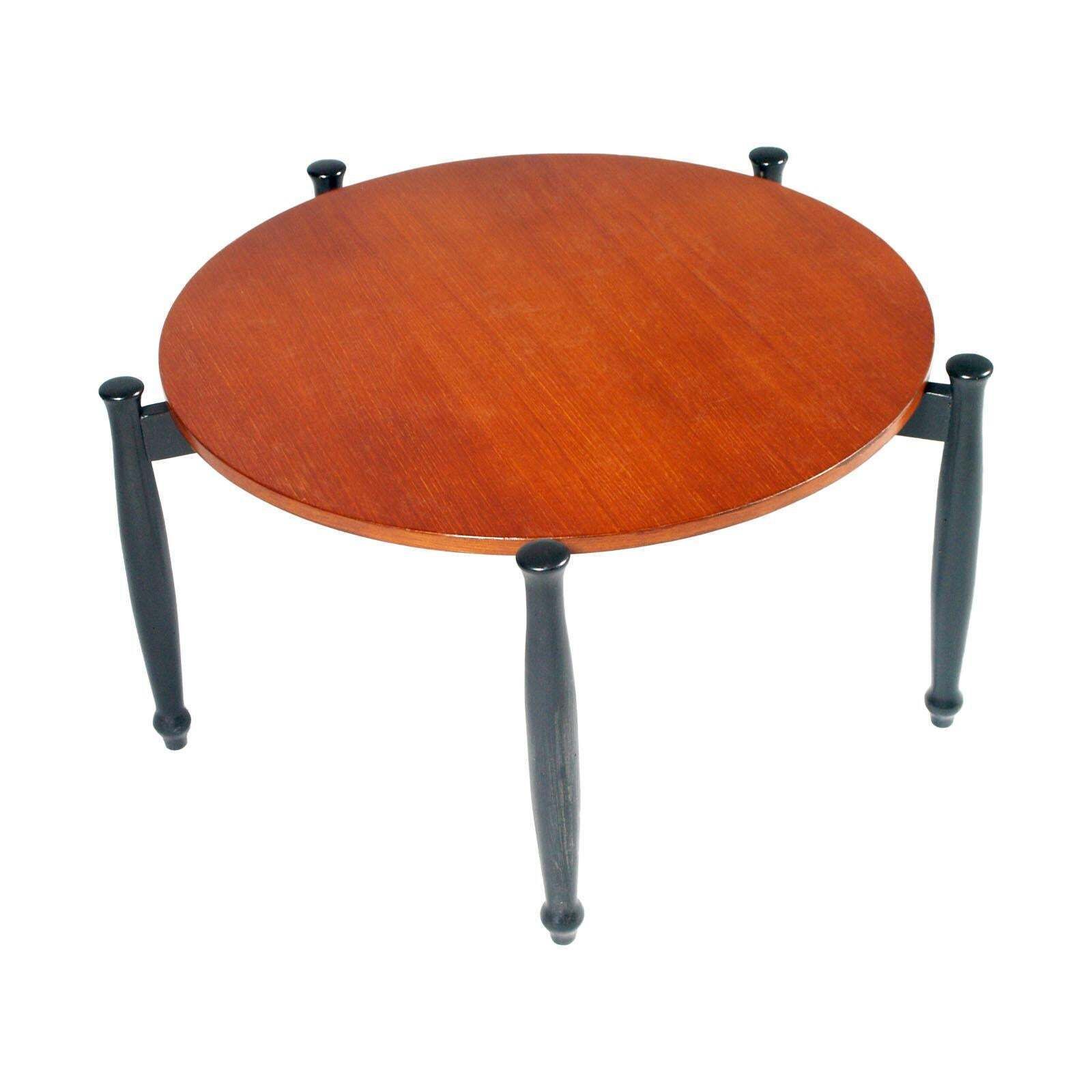 Midcentury Coffee Table , Teak Wood, Ilmari Tapiovaara Attributed For Permanente photo furniture
