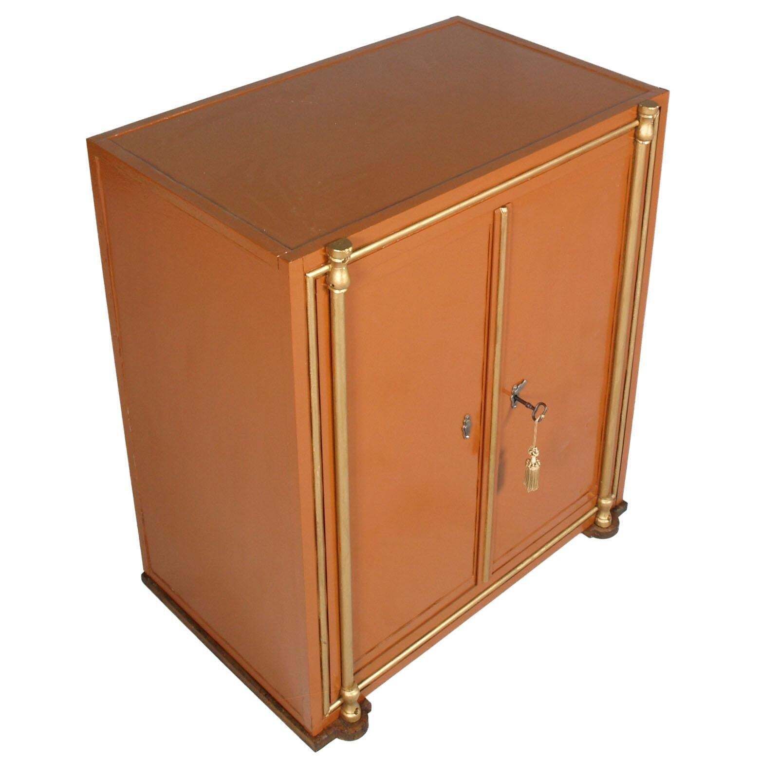 19th Century Wien Armored Cabinet, Safe, Restored And Functioning, All Original photo furniture