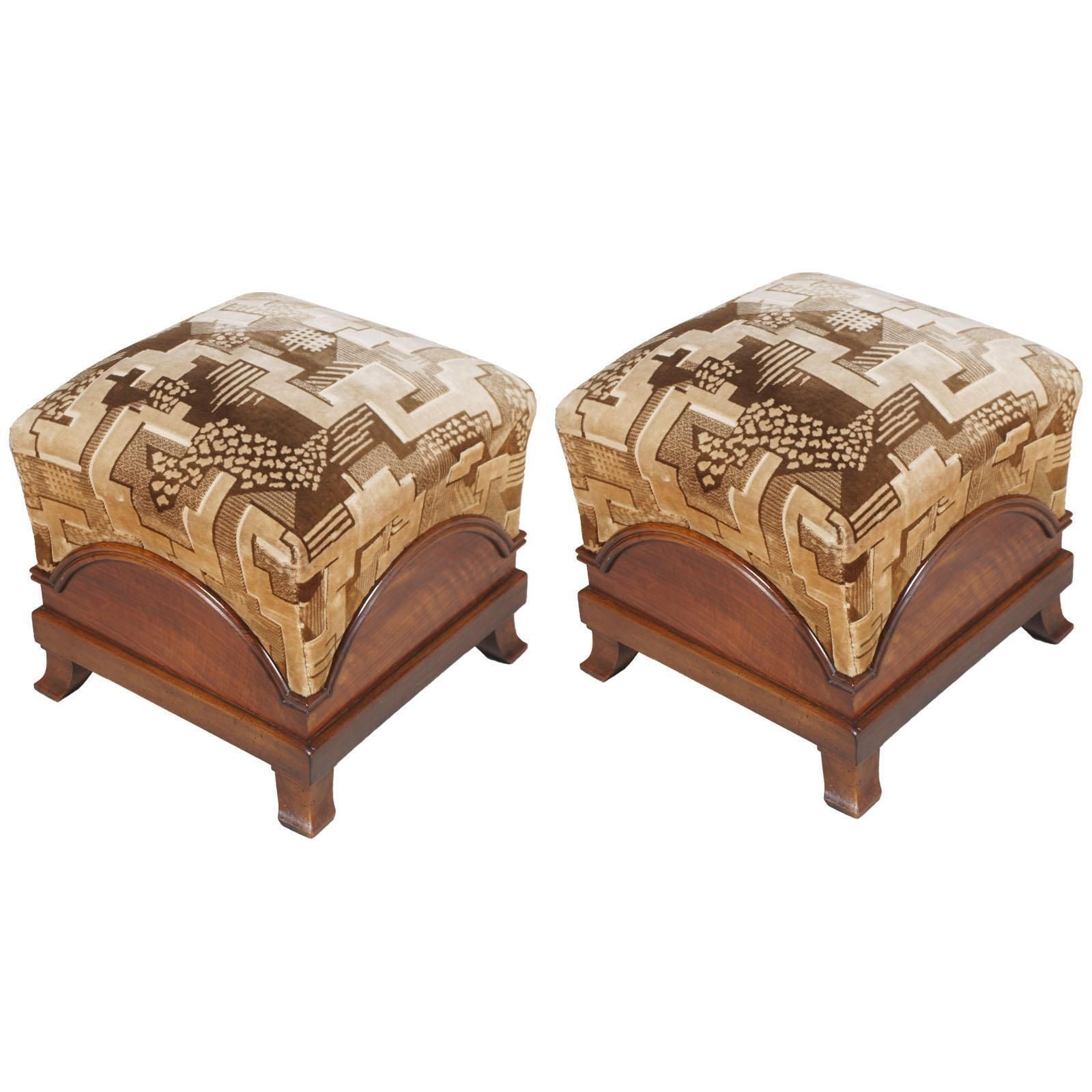 14118.0 Early 20th Century, Pair Italy Art Deco Armchairs, Fortunato Depero Attributet photo