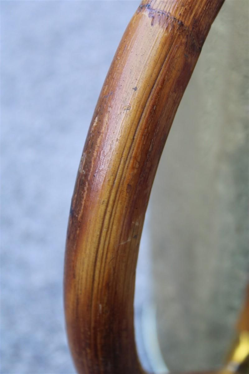 Home Decor Elegant Umbrella Stand Bamboo And Solid Brass Italian Design 1970s photo