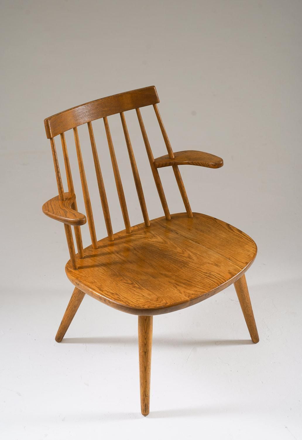 Scandinavian Midcentury Armchairs Model "Sibbo" By Yngve Ekström photo vinterior