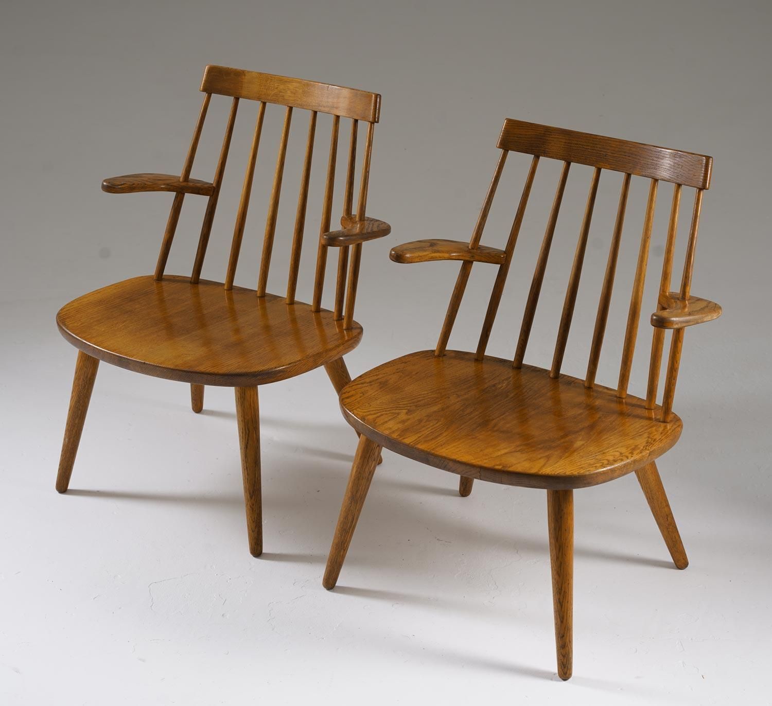 Scandinavian Midcentury Armchairs Model "Sibbo" By Yngve Ekström photo furniture