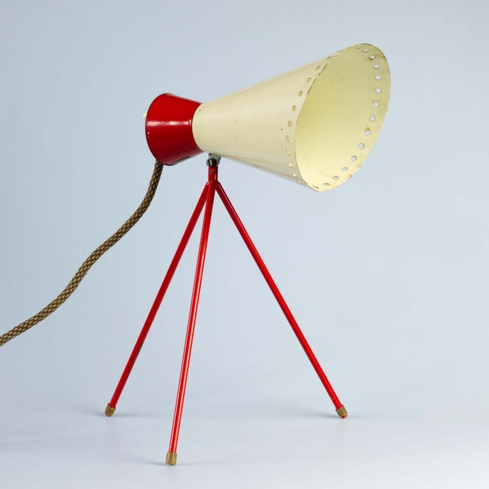 Mid Century Desk Lamp Model 1618 By Josef Hurka For Napako Czechoslovakia 1950s photo for sale