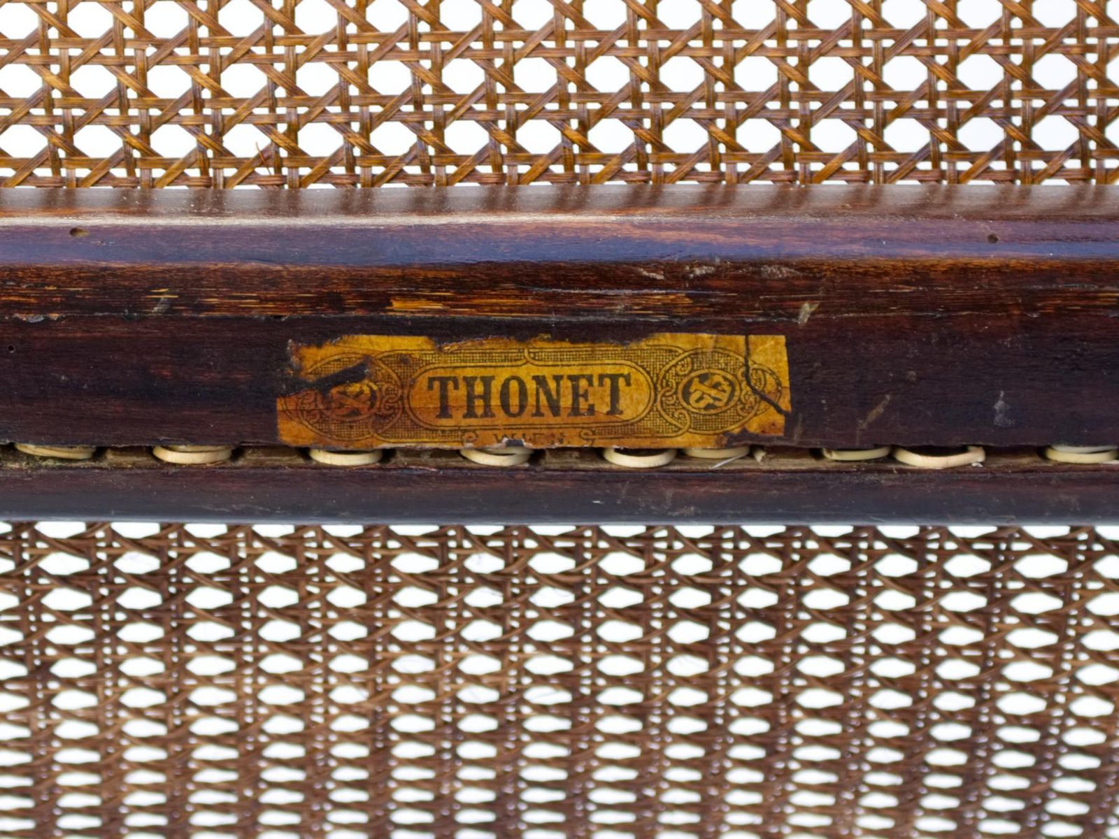 Furniture Bentwood Cane Salonfauteuil Easy Chair Thonet No. 1, Circa 1890 photo