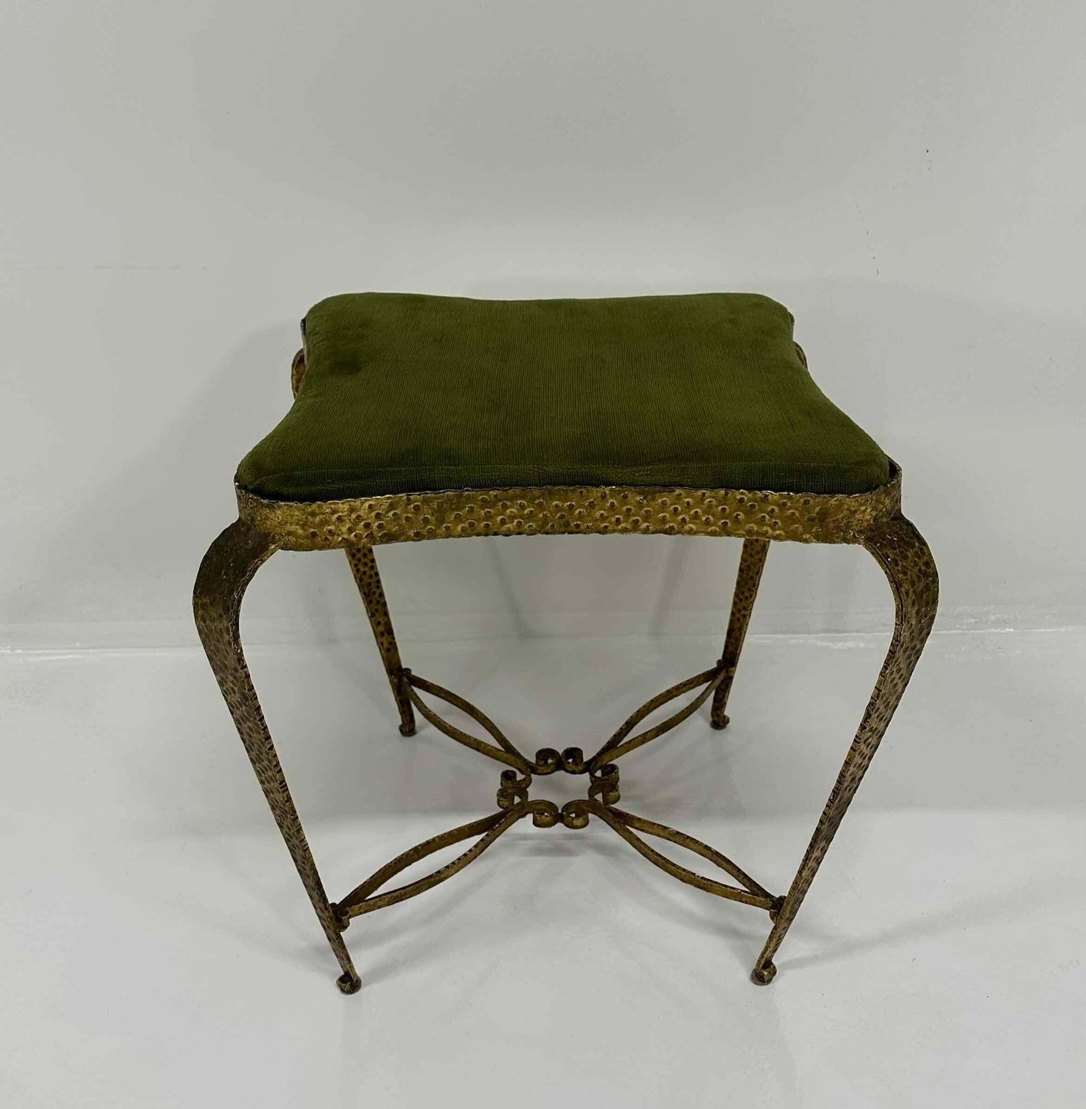 4424.0 Italian Set Of Wall Mirror Console And Pouf By Pierluigi Colli, 1960s photo