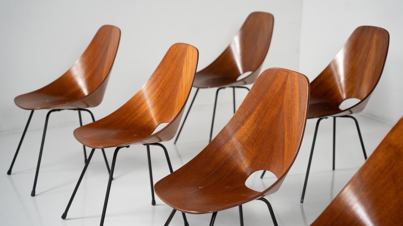 Vittorio Nobili "Medea" Dining Chairs, Italy 1955   Sold Per Piece photo buy