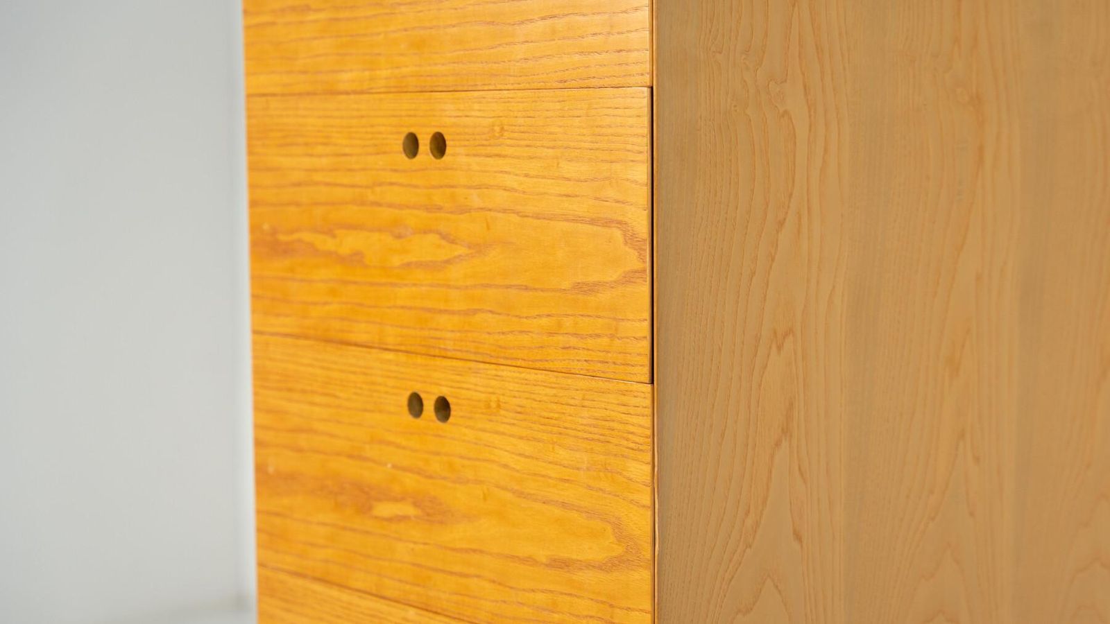 Mid Century Wooden High Chest Of Drawer By Derk Jan De Vries photo Furniture