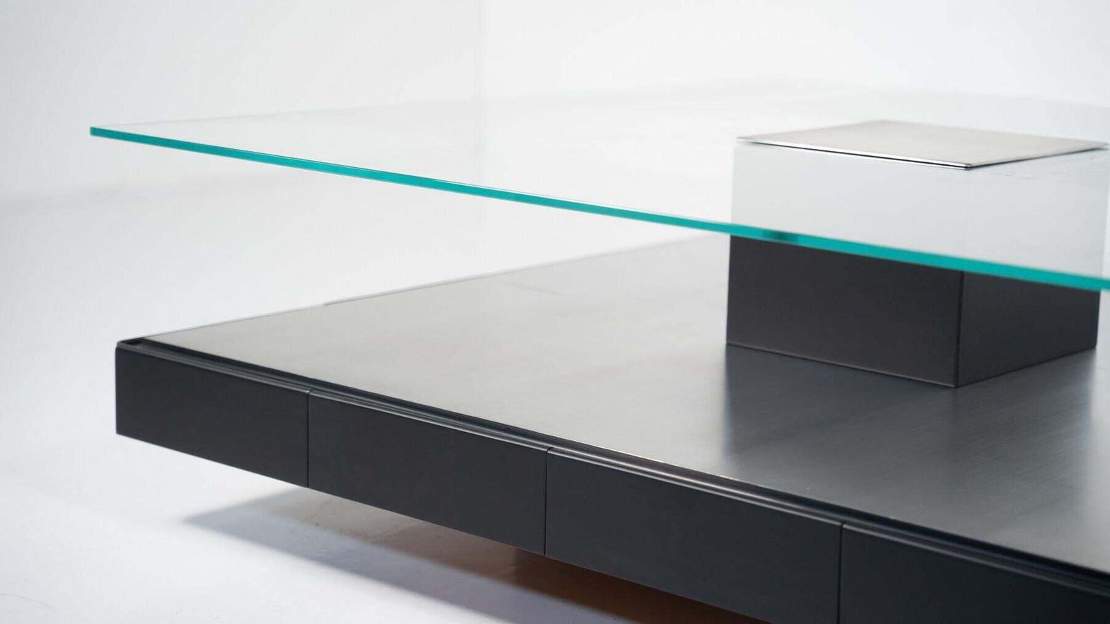 Mid Century Modern Tecno T147 Coffee Table By Marco Fantoni, Italy, 1970s photo Furniture