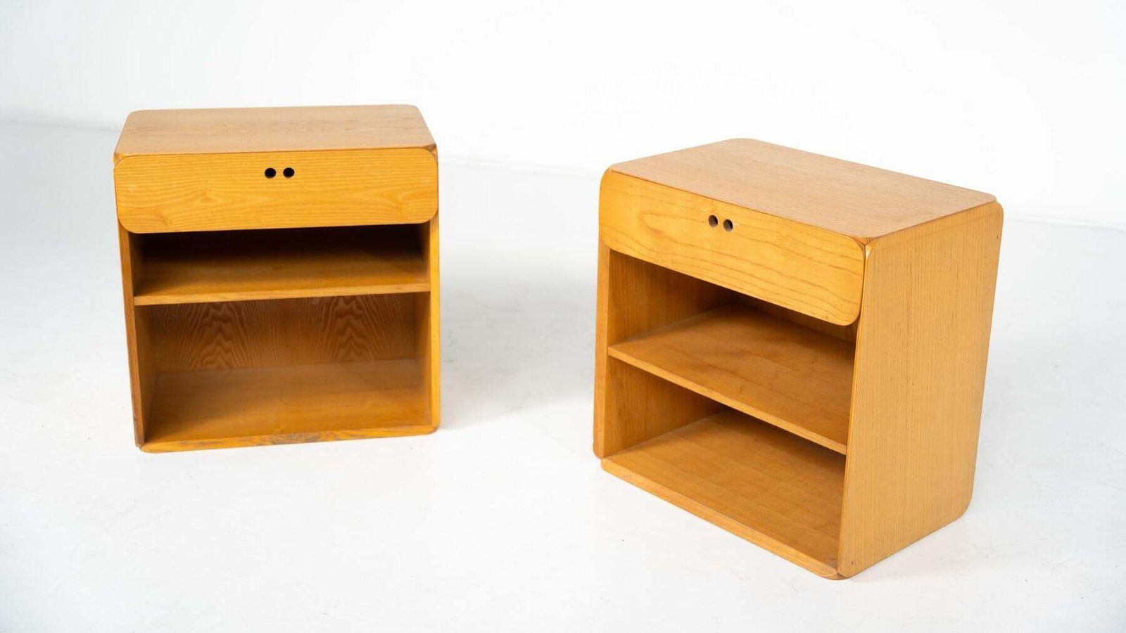 Mid Century Nightstands/ Sidetables By Derk Jan De Vries For Domus, 1960s photo furniture