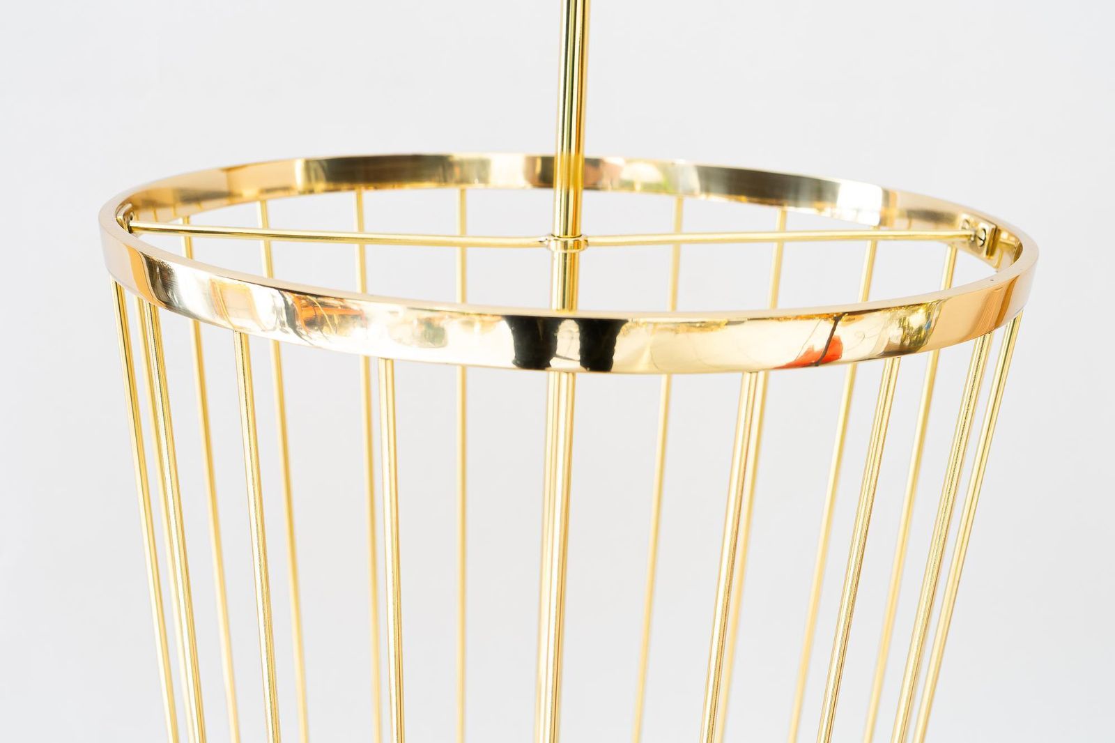 photo for sale Big Brass Umbrella Stand Vienna Around 1950s