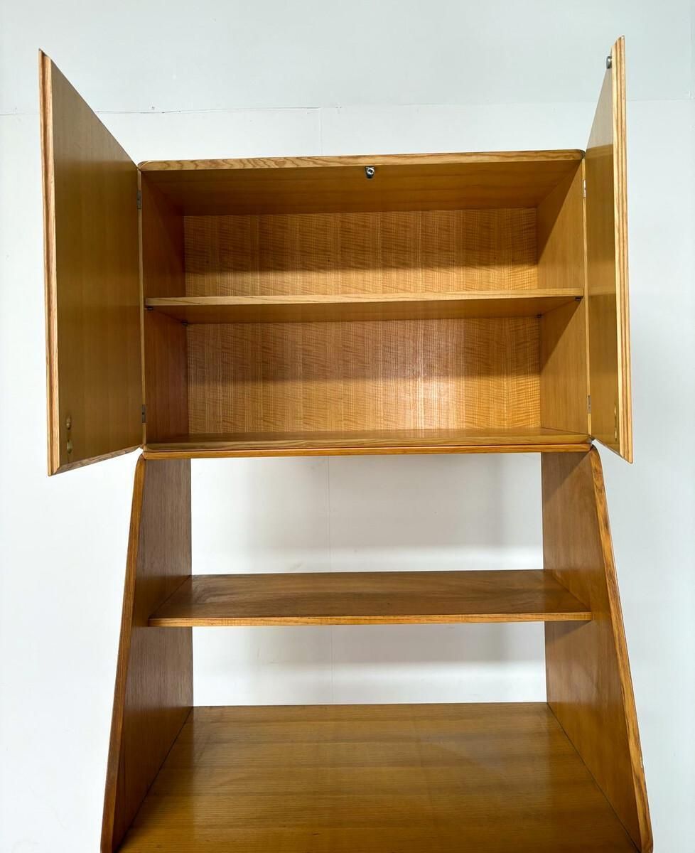 Mid Century Wooden Cabinet By Derk Jan De Vries, 1960s photo for sale