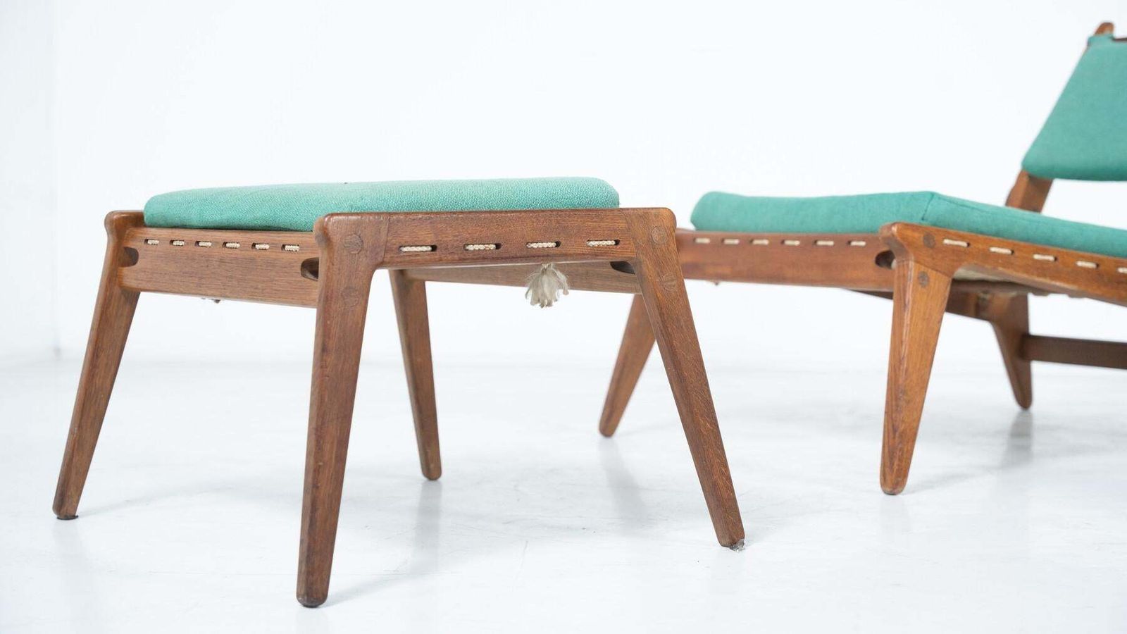 Set Of Hunting Chairs By Heinz Heger And Annaberg Buchholz, Former Gdr, 1960s photo Furniture