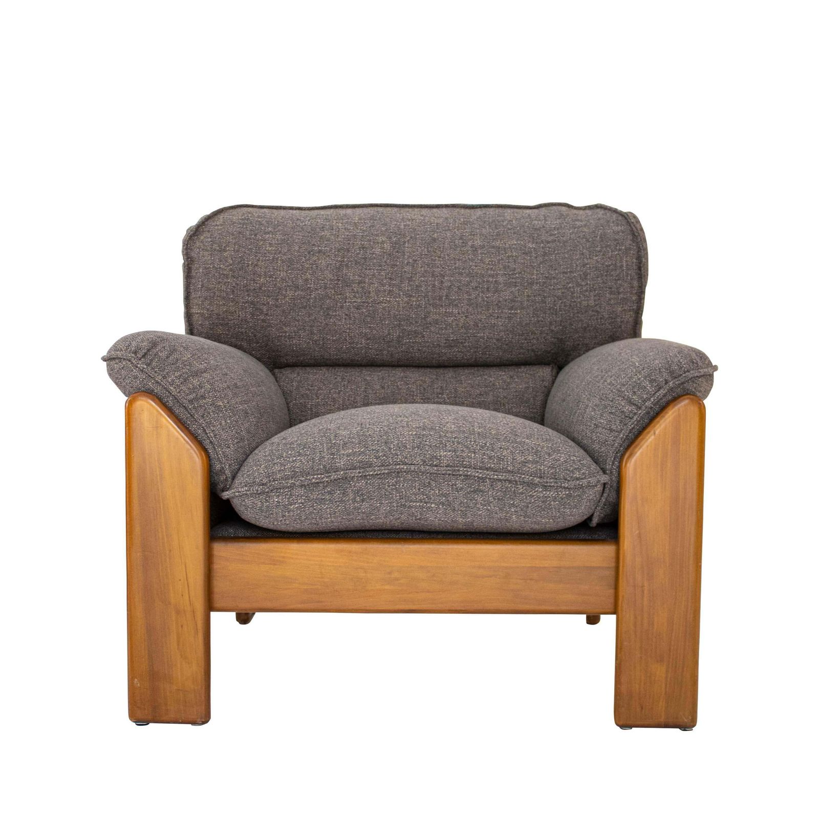 Mid Century Pair Of Armchairs In The Style Of Afra And Tobia Scarpa, Italy, 1970 photo furniture